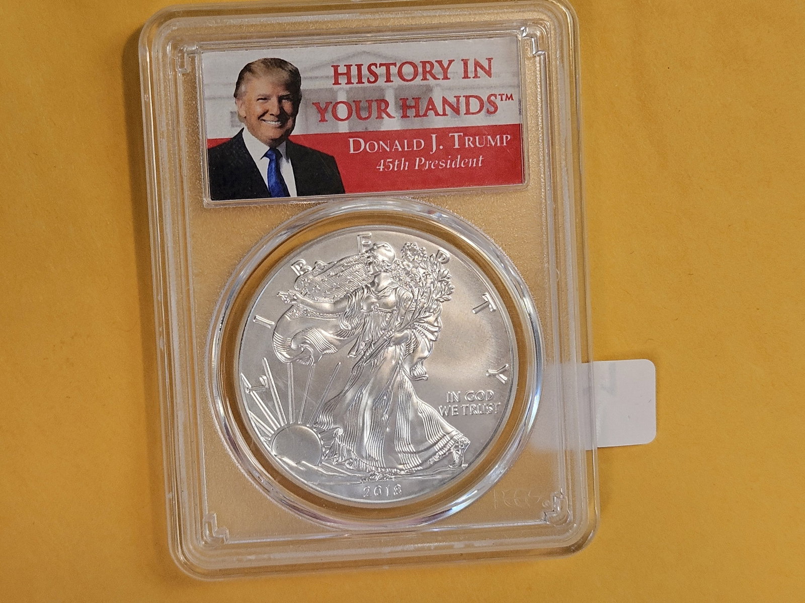 PERFECT! PCGS 2018-W American Silver Eagle in Specimen 70 - 2