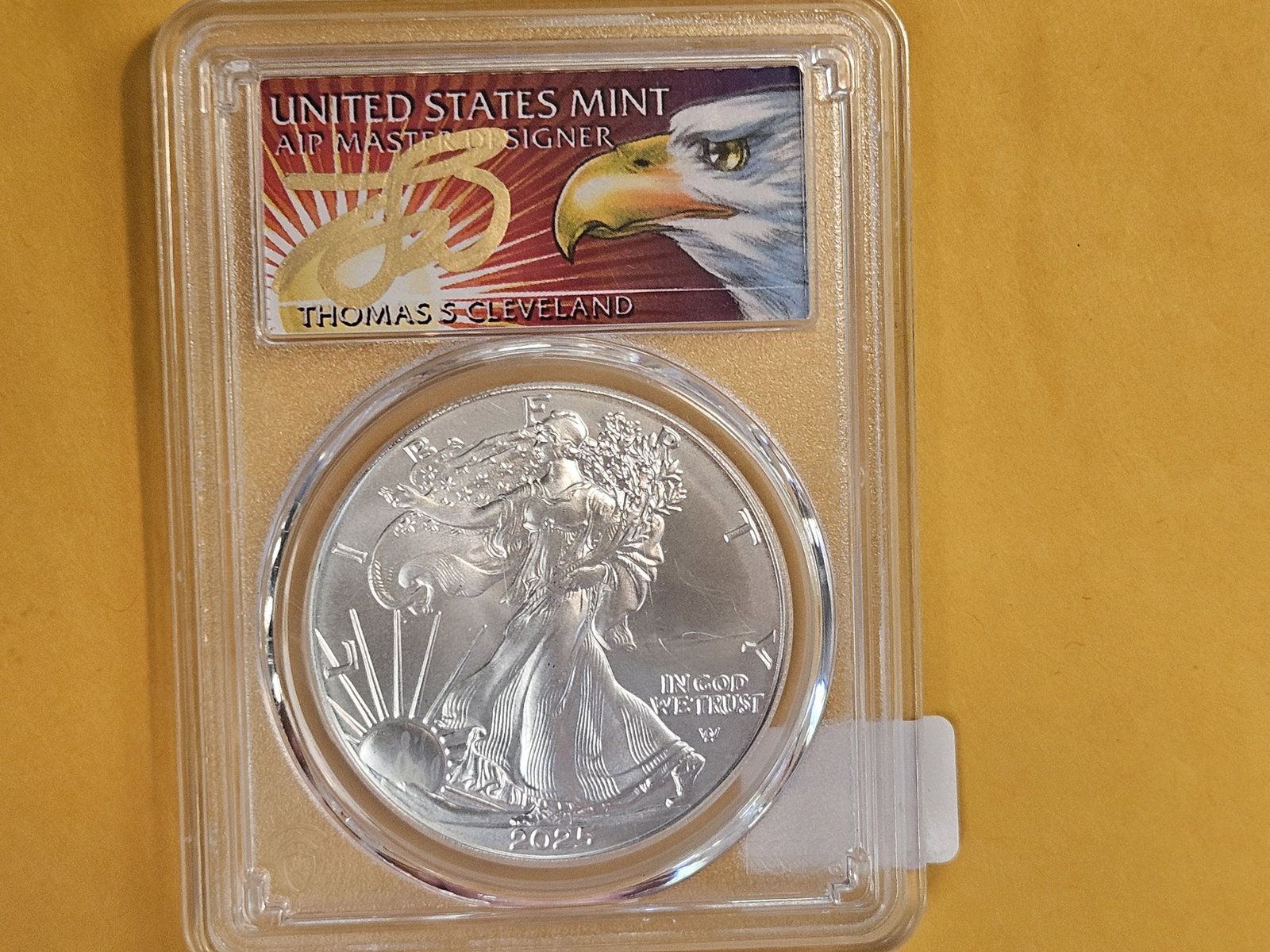 PERFECT! PCGS 2025 American Silver Eagle in Mint State 70 - 2