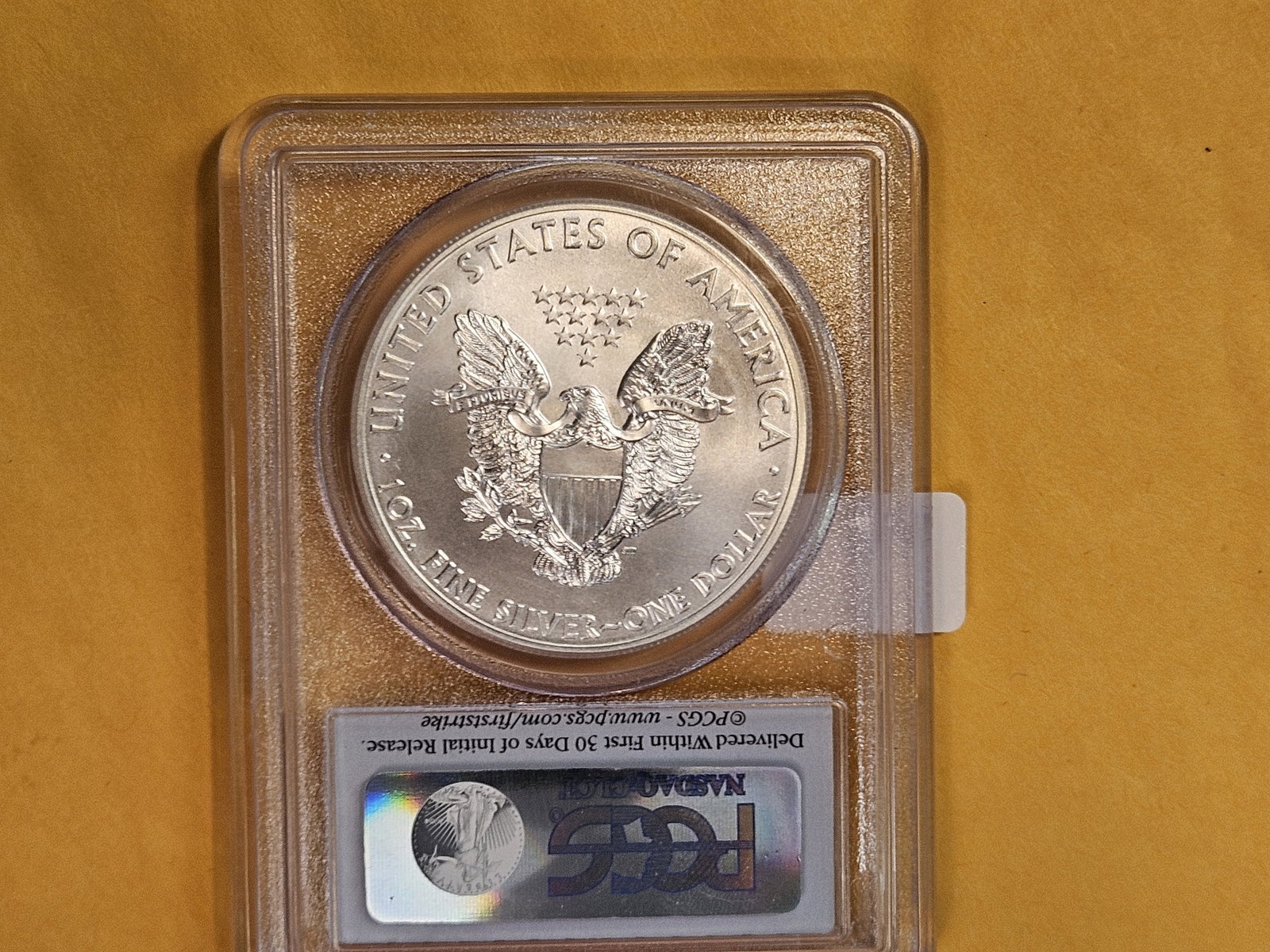 PERFECT! PCGS 2014 American Silver Eagle in Mint State 70 - 2