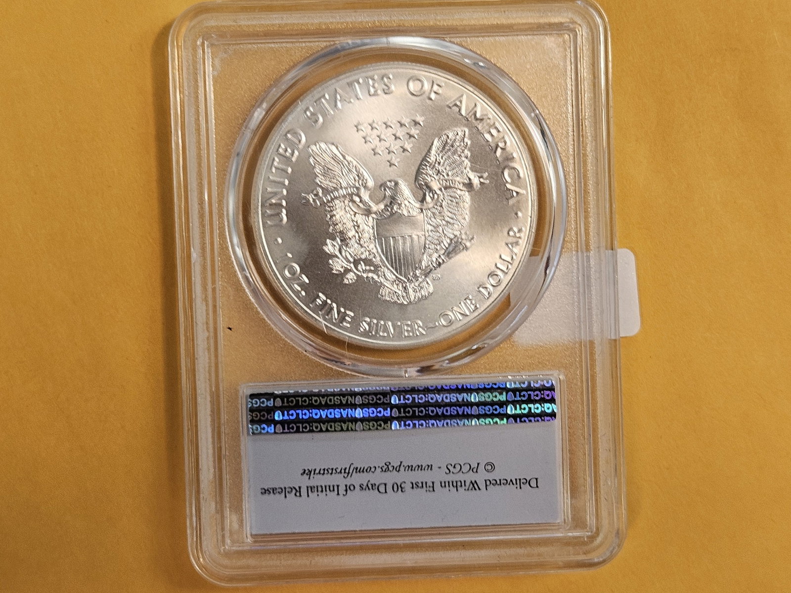 PERFECT! PCGS 2017 American Silver Eagle in Mint State 70 - 2