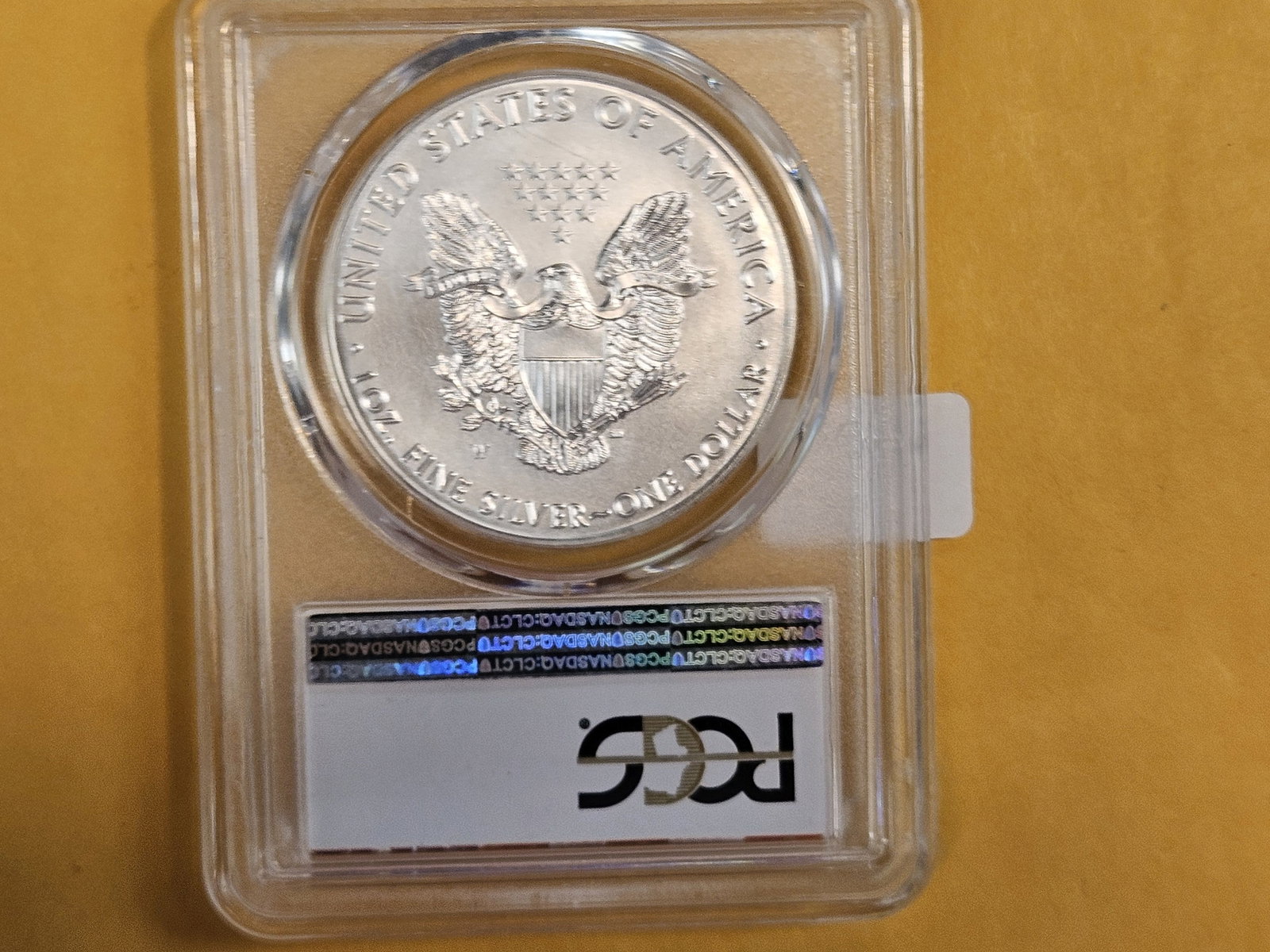PERFECT! PCGS 2016-W American Silver Eagle in Specimen 70 - 2