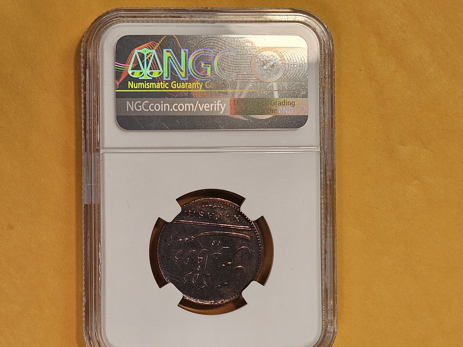 NGC 1808 East India Company 10 cash - 3