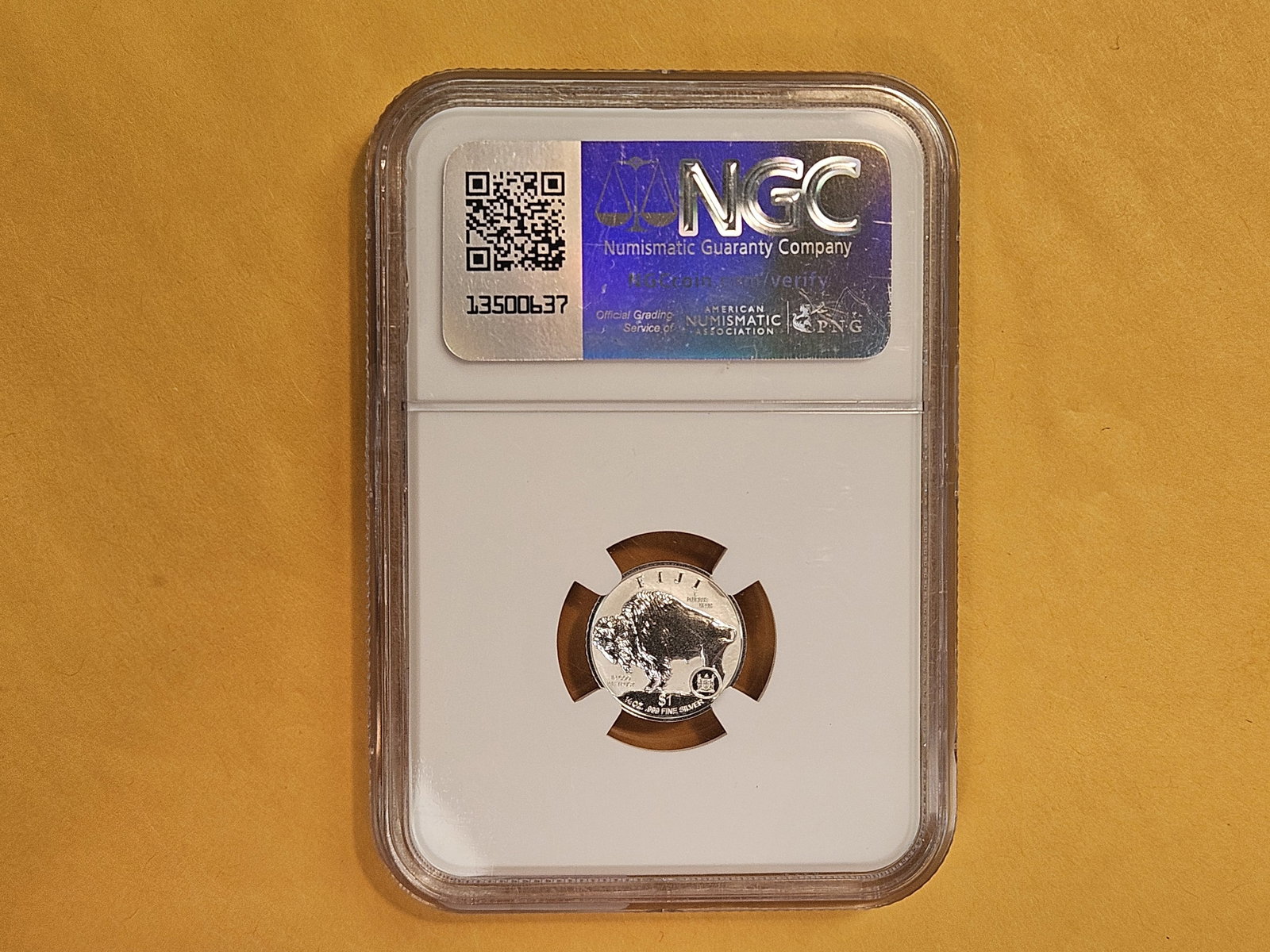 PERFECT! NGC 2023 Fiji Silver Dollar in Reverse Proof 70 - 3