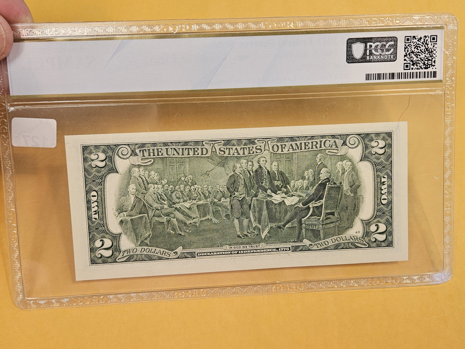 PCGS BankNote SAMPLE Slab! - 2