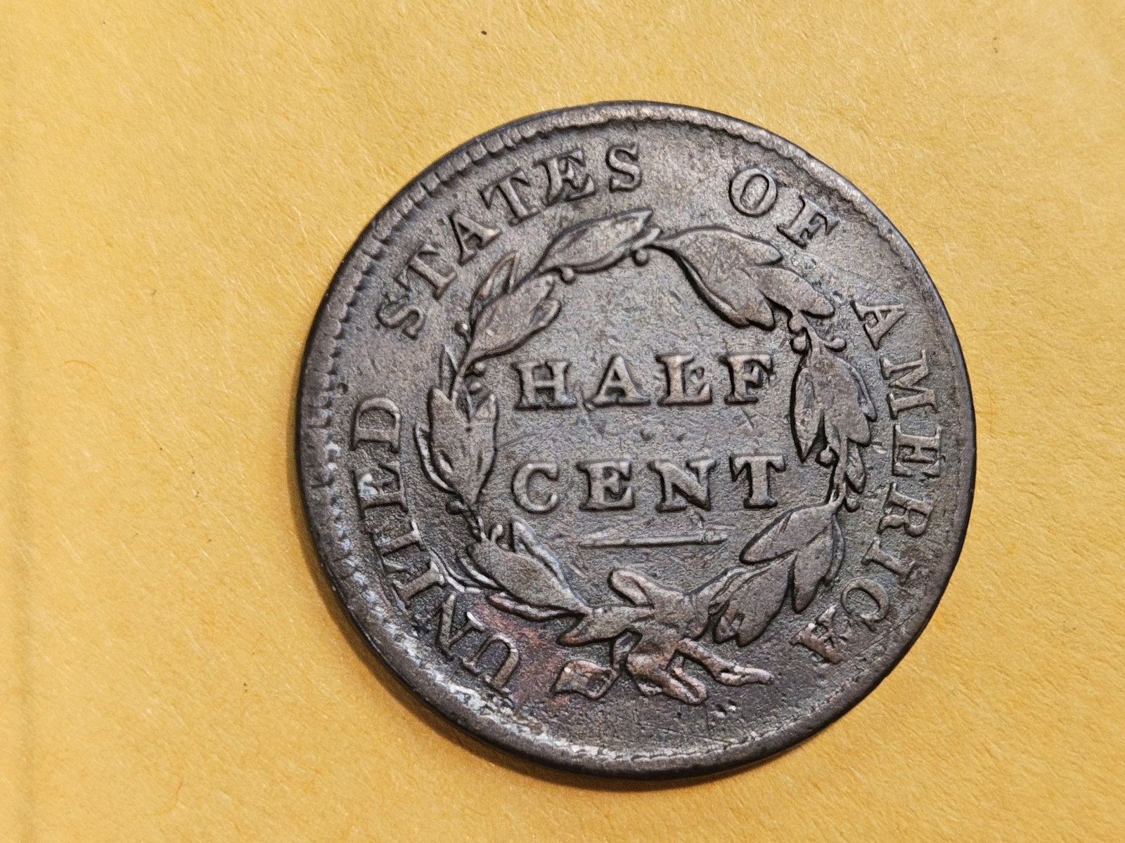 1825 Classic Head Half-Cent in Very Good - 3