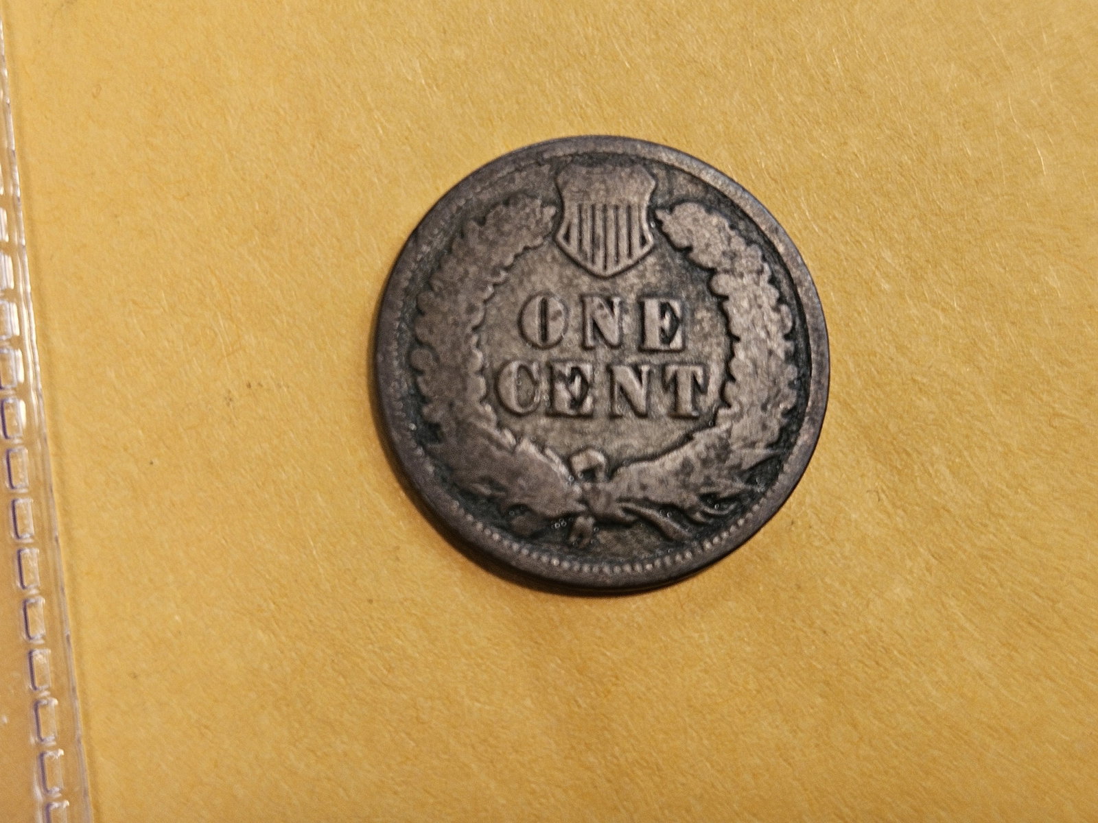Semi-key 1872 Indian Cent - 3