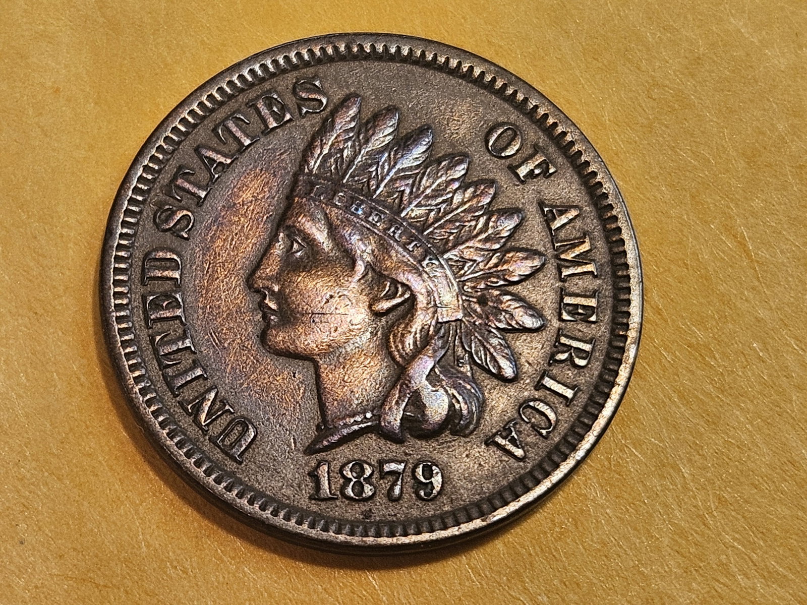 Better Date 1879 Indian Cent in Extra Fine - 3