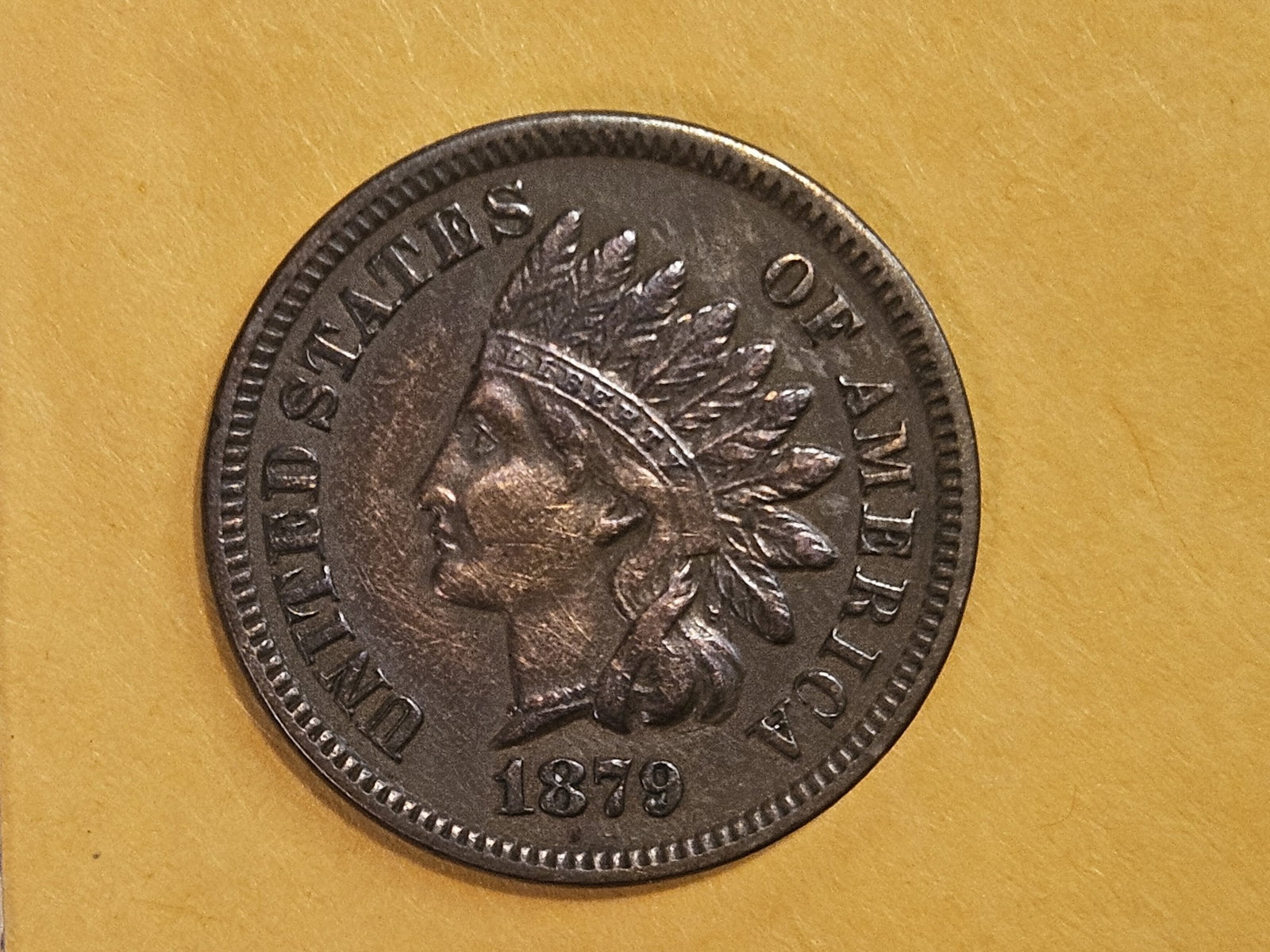 Better Date 1879 Indian Cent in Extra Fine - 4