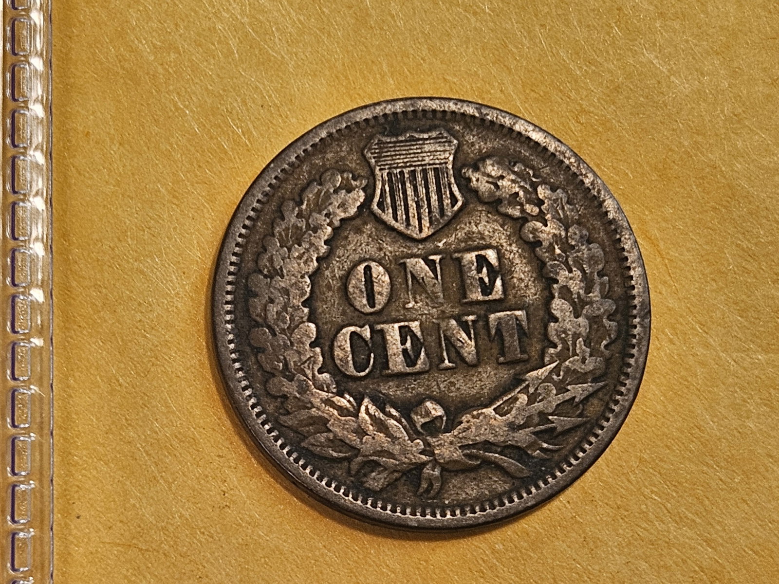 Semi-key 1868 Indian Cent - 3