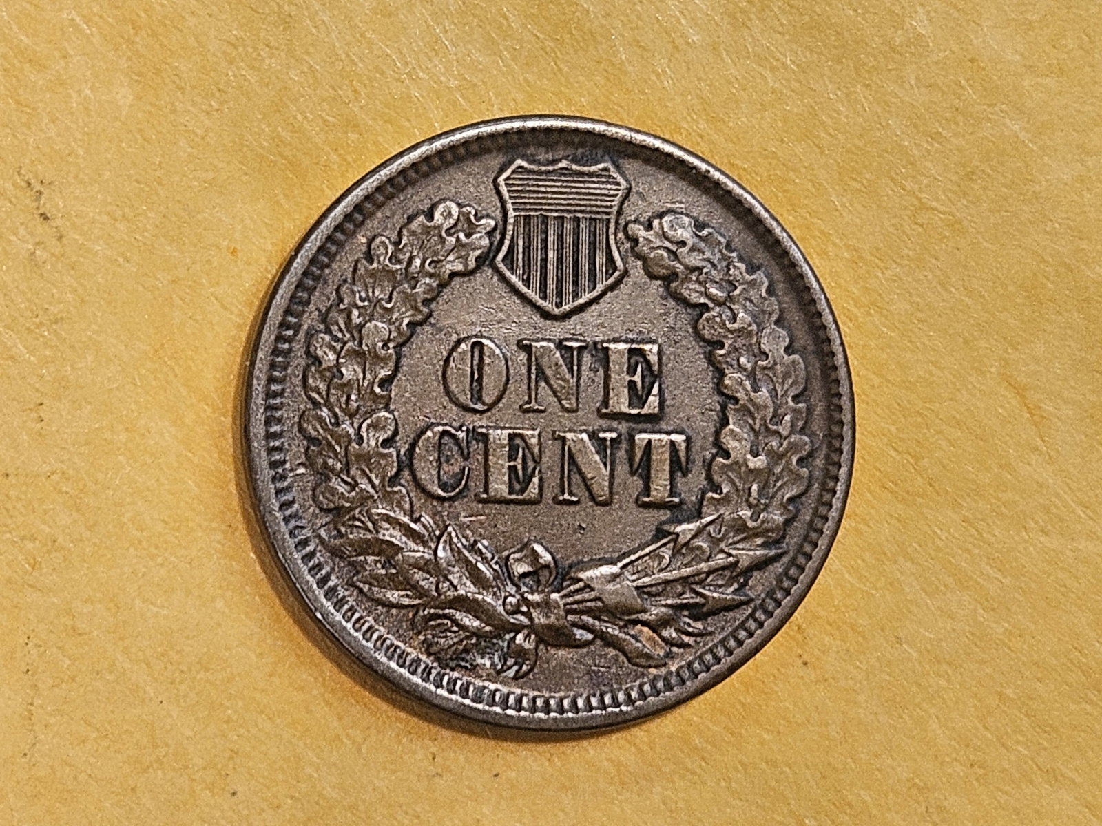 1865 Indian Cent in About Uncirculated - 5