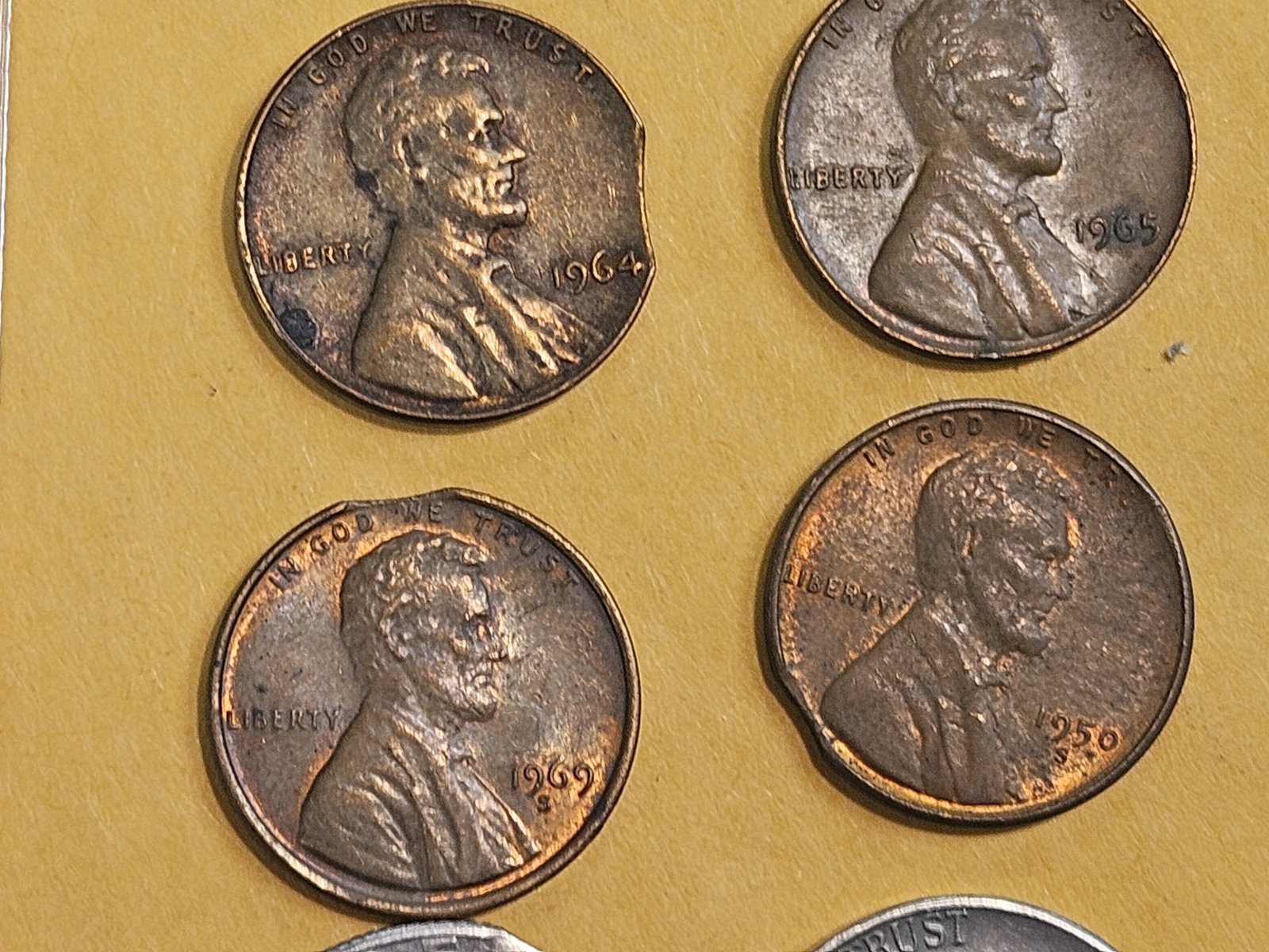 MINT ERRORS! Six Mint Errors - 3