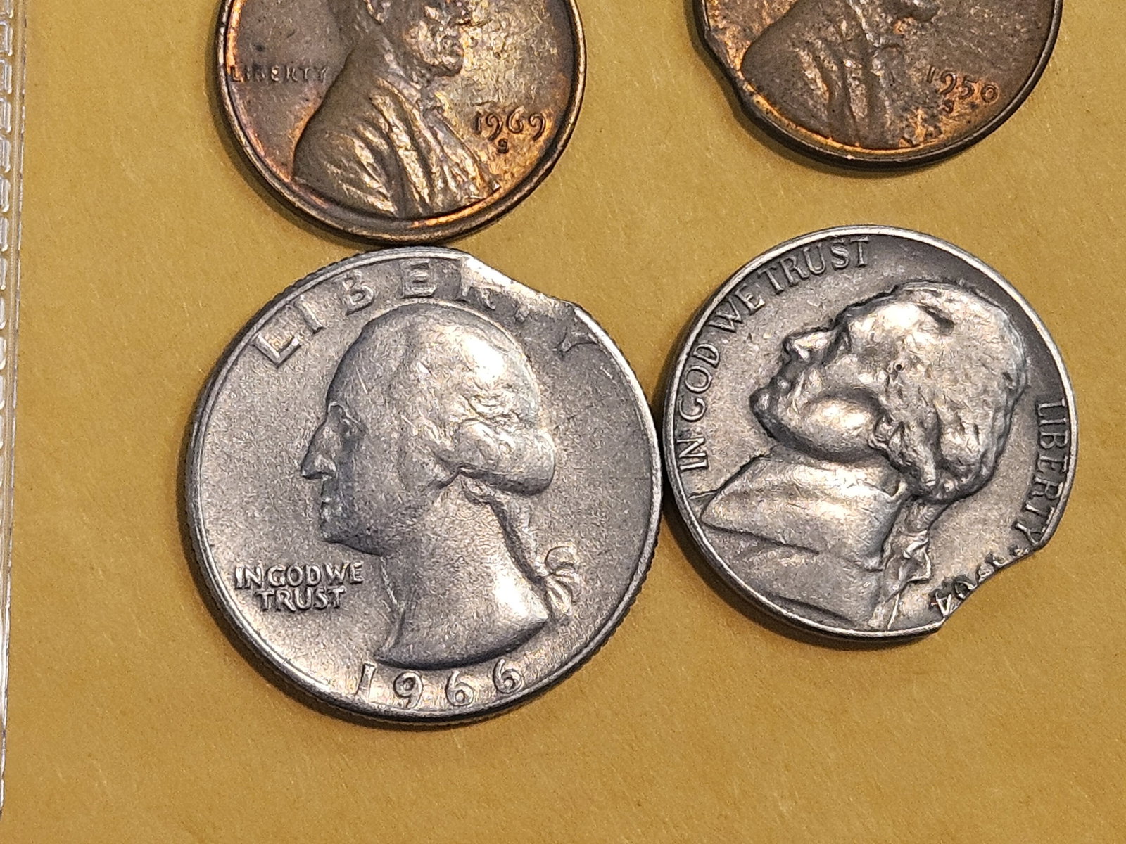 MINT ERRORS! Six Mint Errors - 4