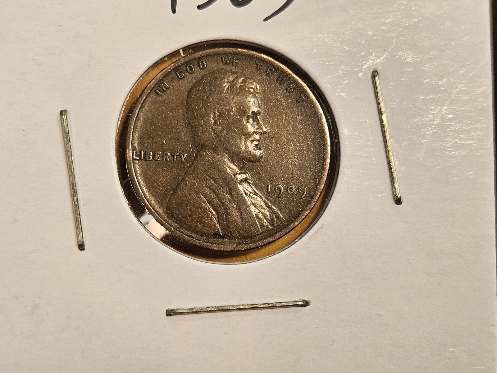 Three early, little better date Wheat cents - 2