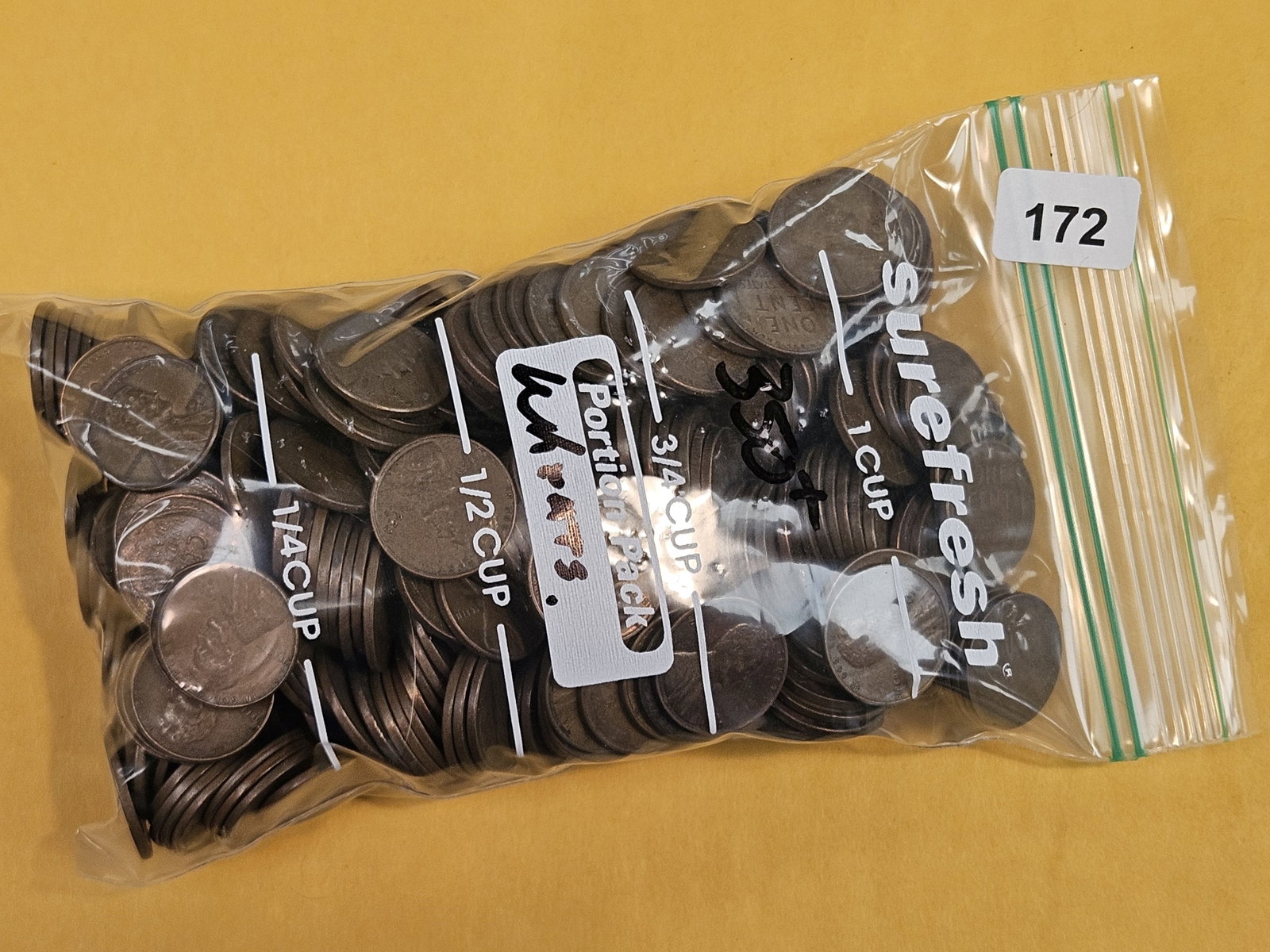 THREE Hundred Fifty Wheat cents: From Dealer. Unsearched by us