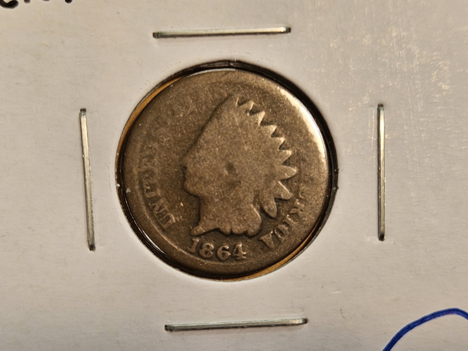 Four better date Indian cents - 2