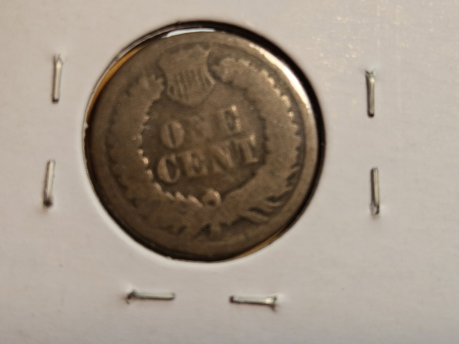 Four better date Indian cents - 3