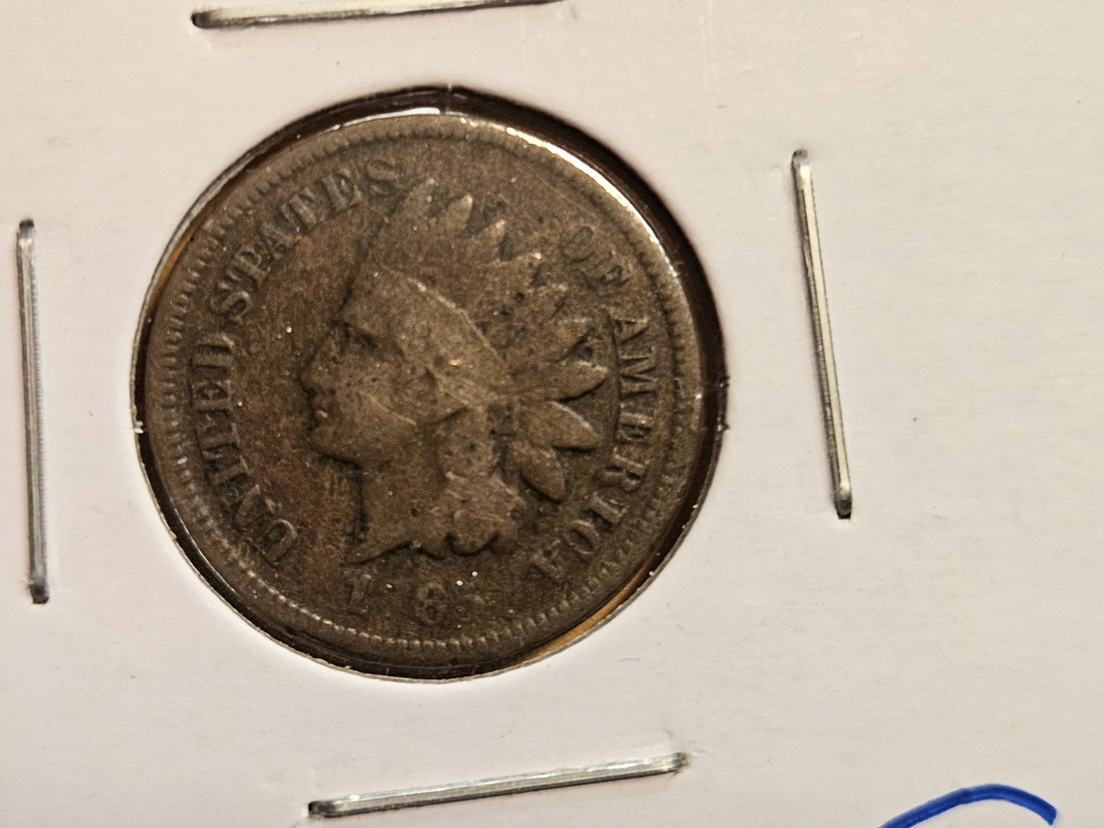 Four better date Indian cents - 4