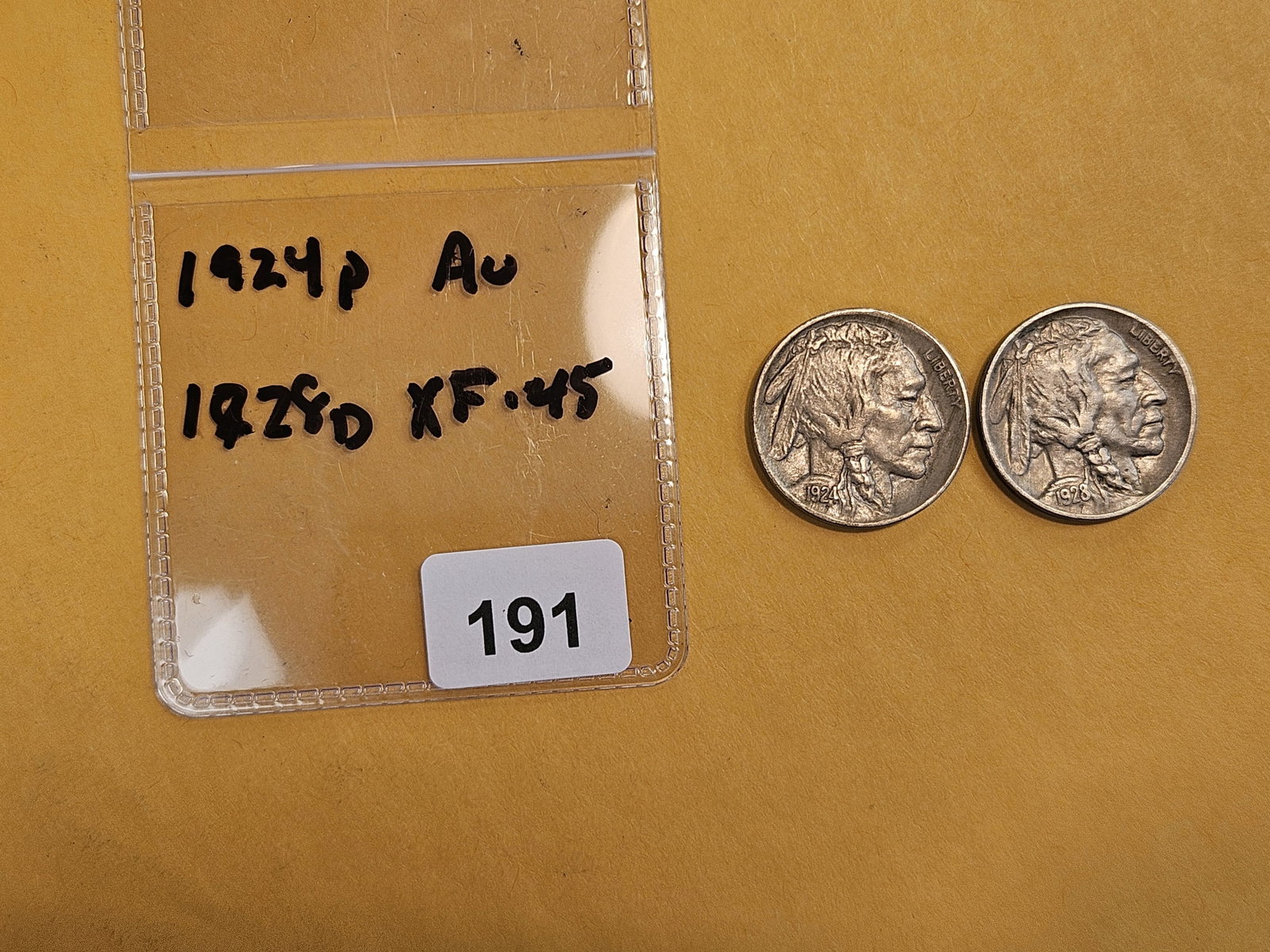 Two Little better Buffalo Nickels - 2