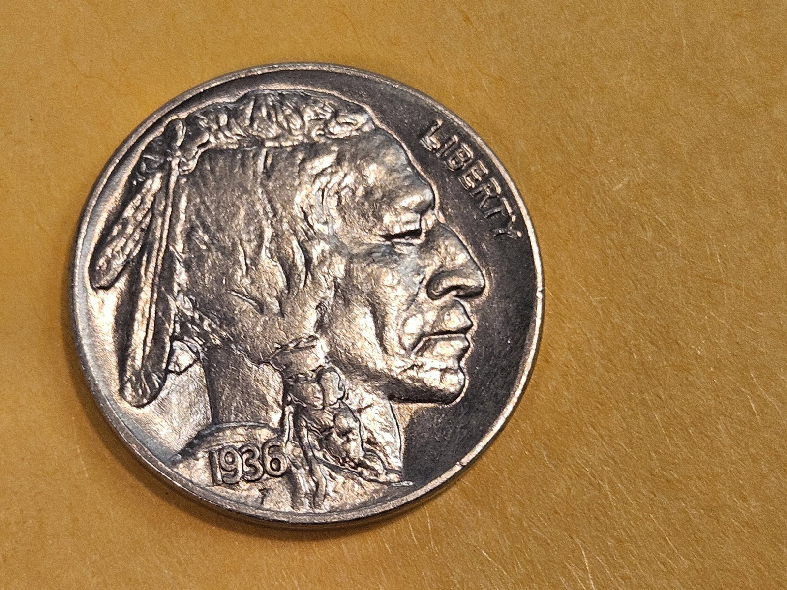 GEM Brilliant Uncirculated 1936 Buffalo Nickel - 3