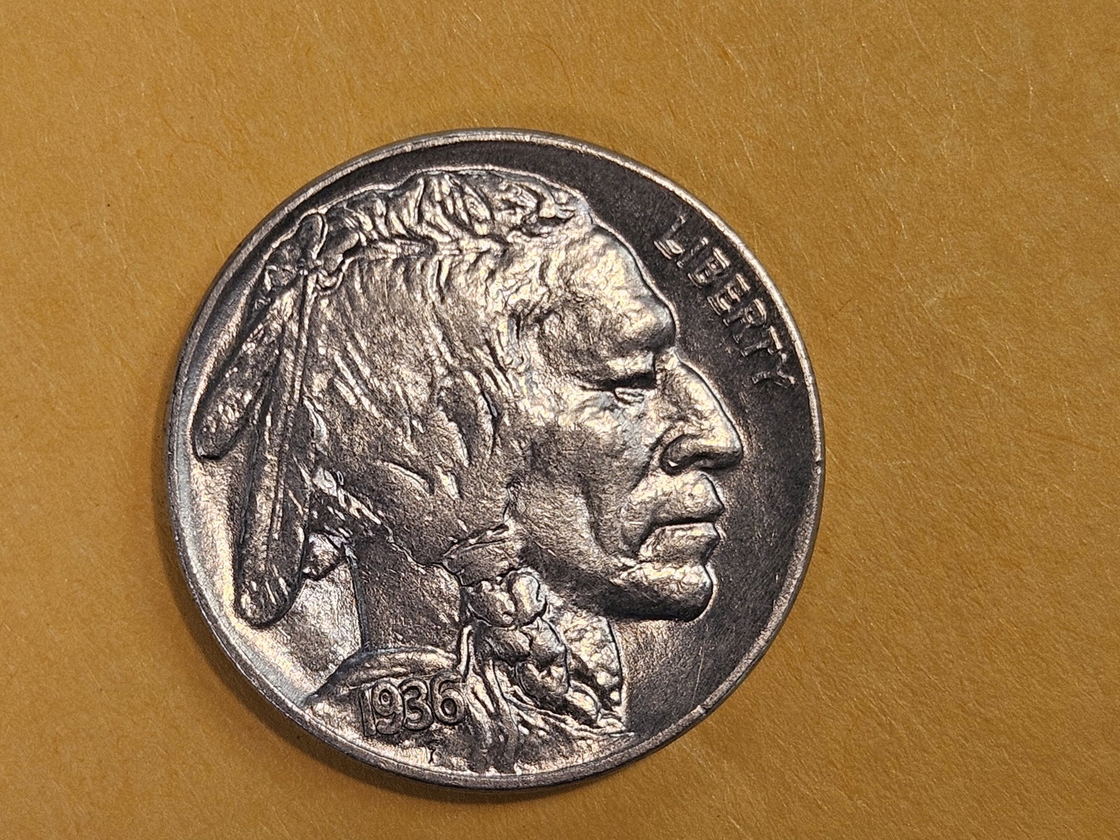 GEM Brilliant Uncirculated 1936 Buffalo Nickel - 4