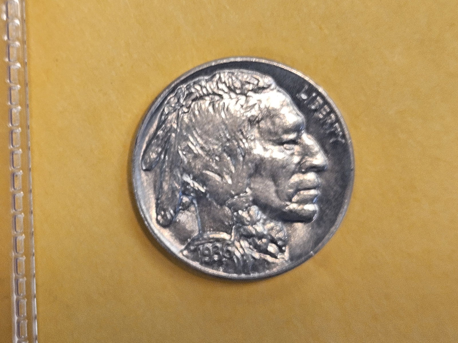 GEM Brilliant Uncirculated 1936 Buffalo Nickel - 5