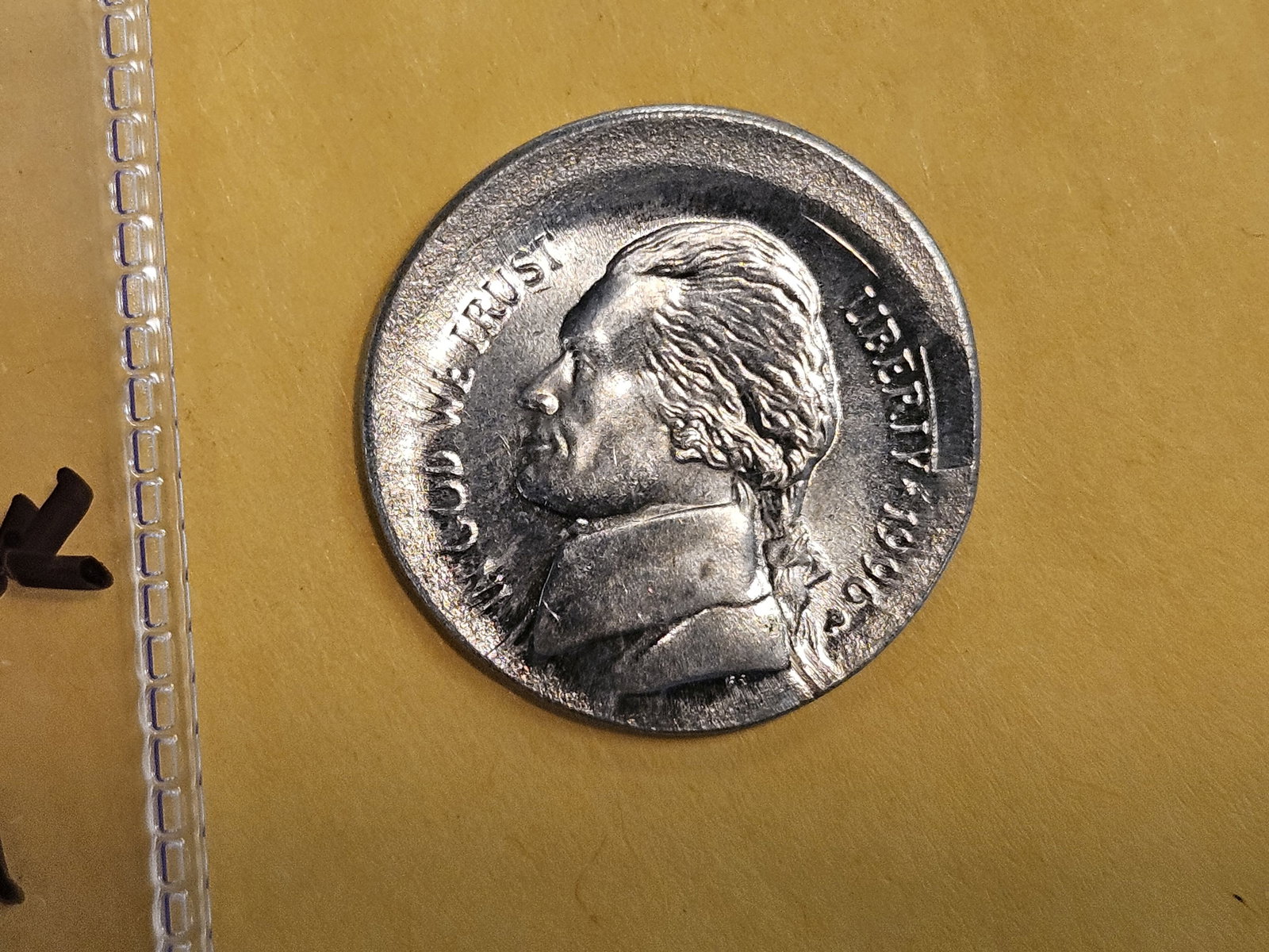 MINT ERROR! GEM Brilliant Uncirculated 1996 Jefferson Nickels - 3
