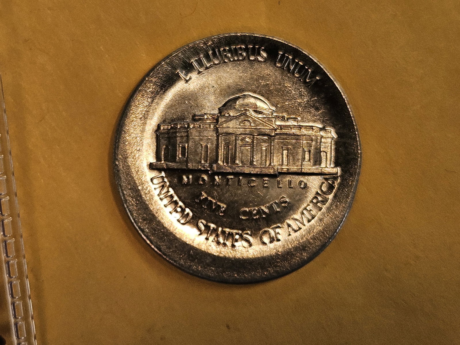MINT ERROR! GEM Brilliant Uncirculated 1996 Jefferson Nickels - 5