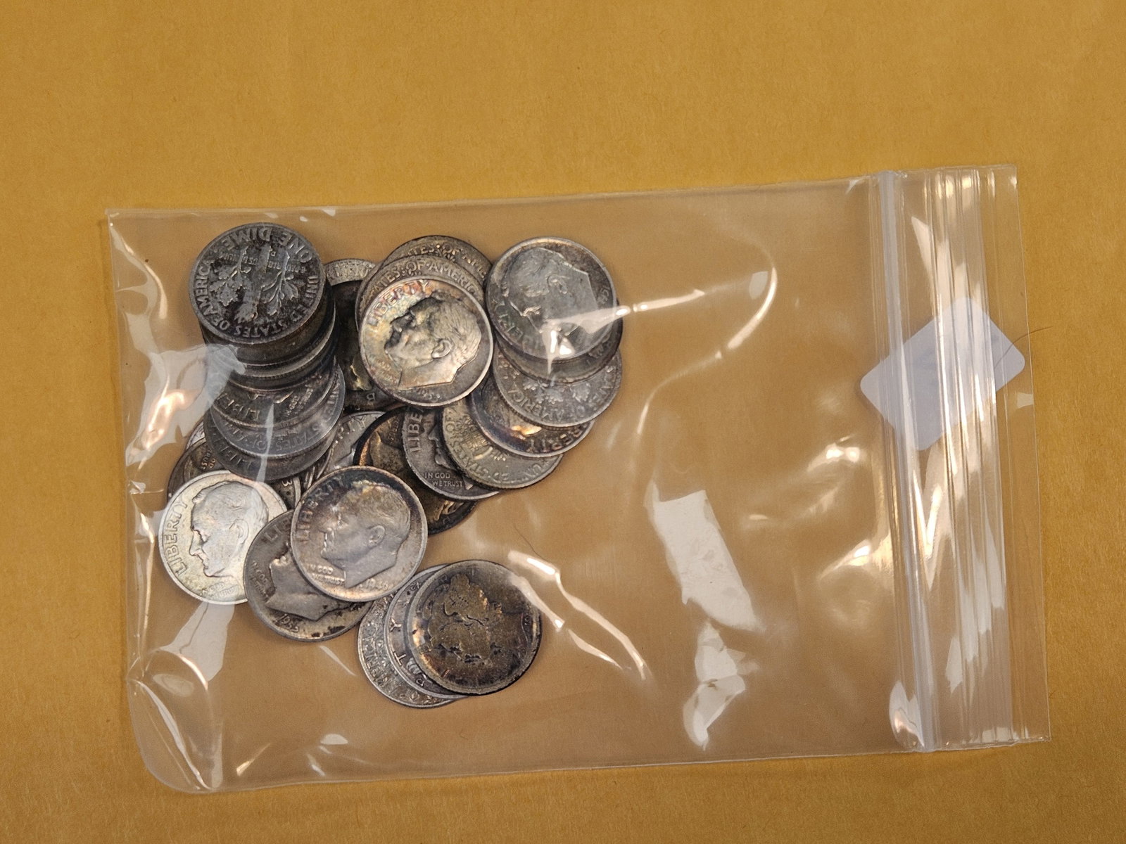Twenty-five mixed Silver Dimes - 2