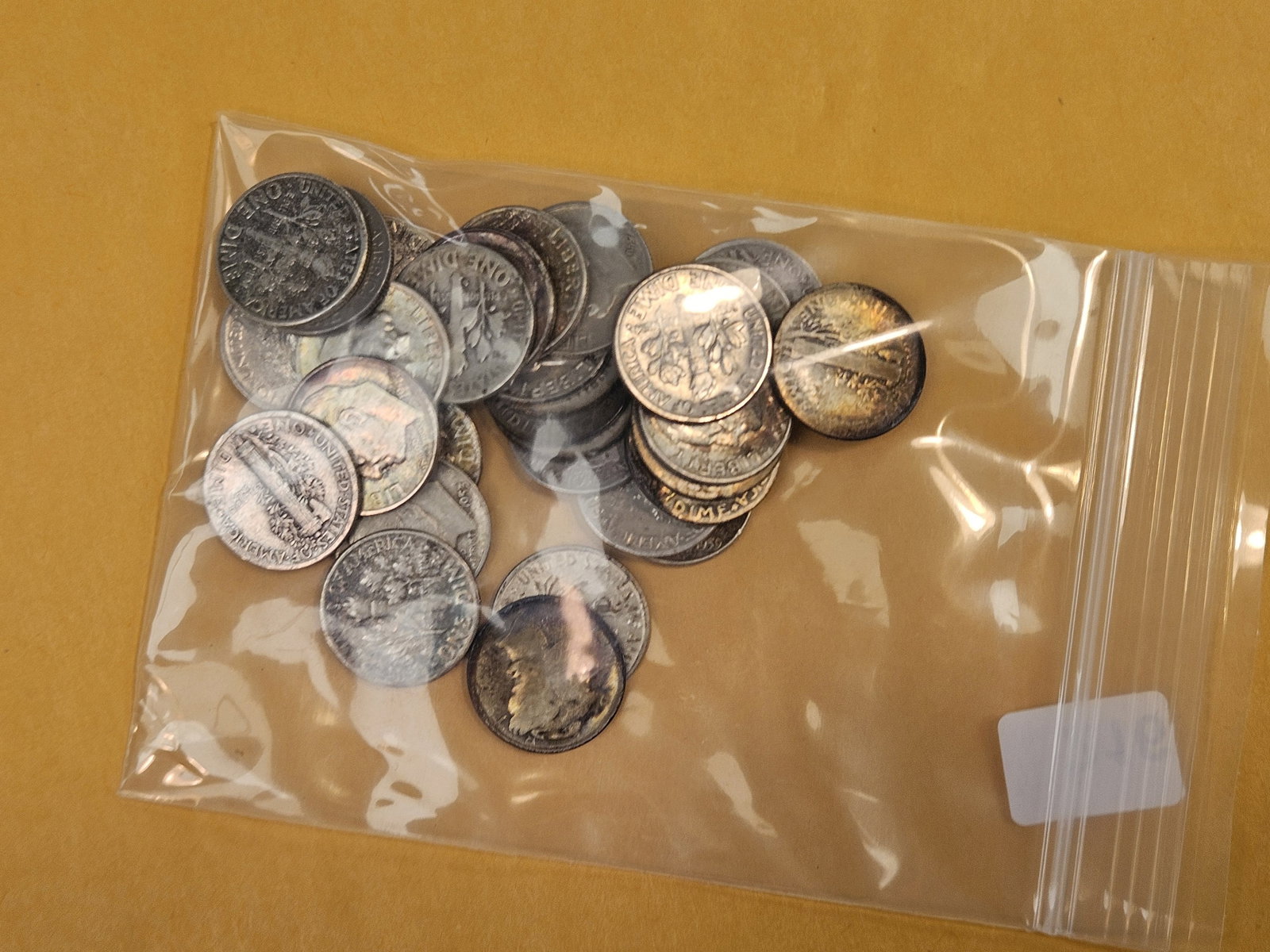 Twenty-five mixed Silver Dimes - 2