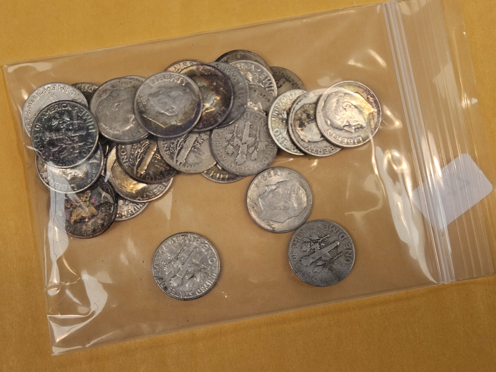 Twenty-five mixed Silver Dimes - 2