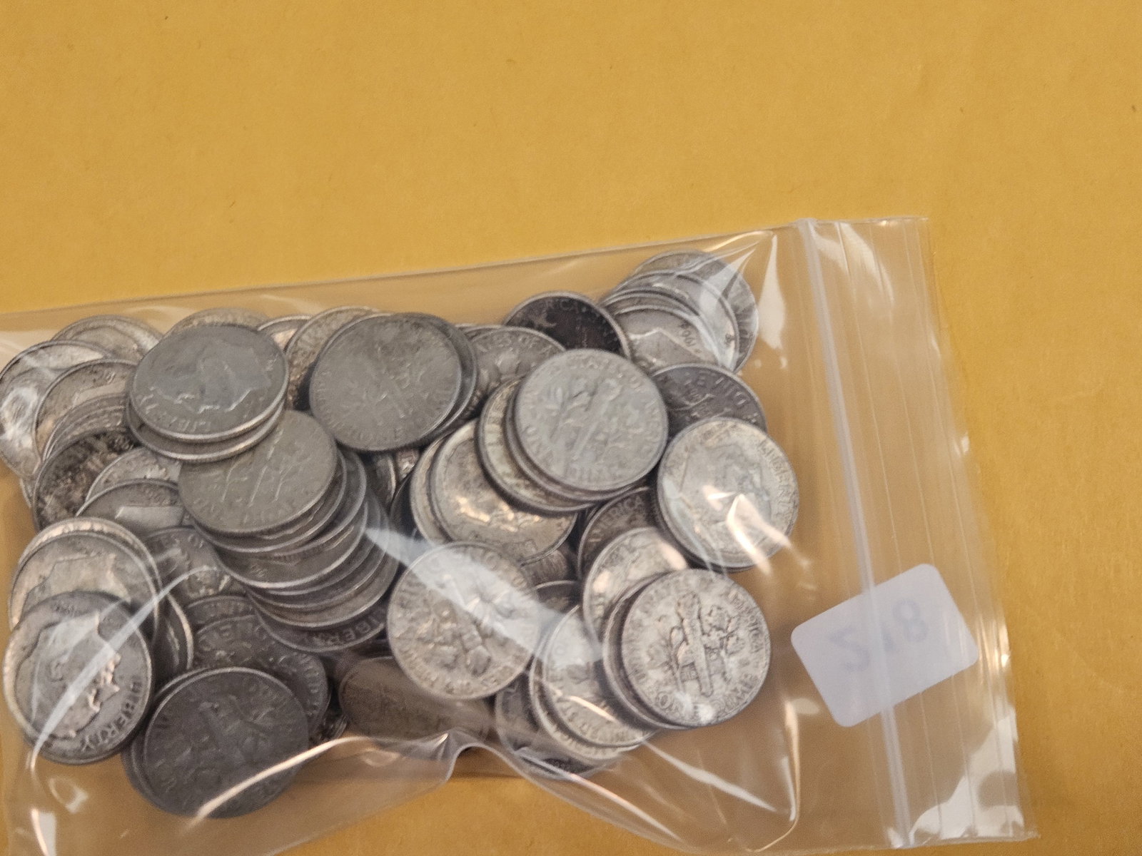 One Hundred mixed silver Dimes - 2