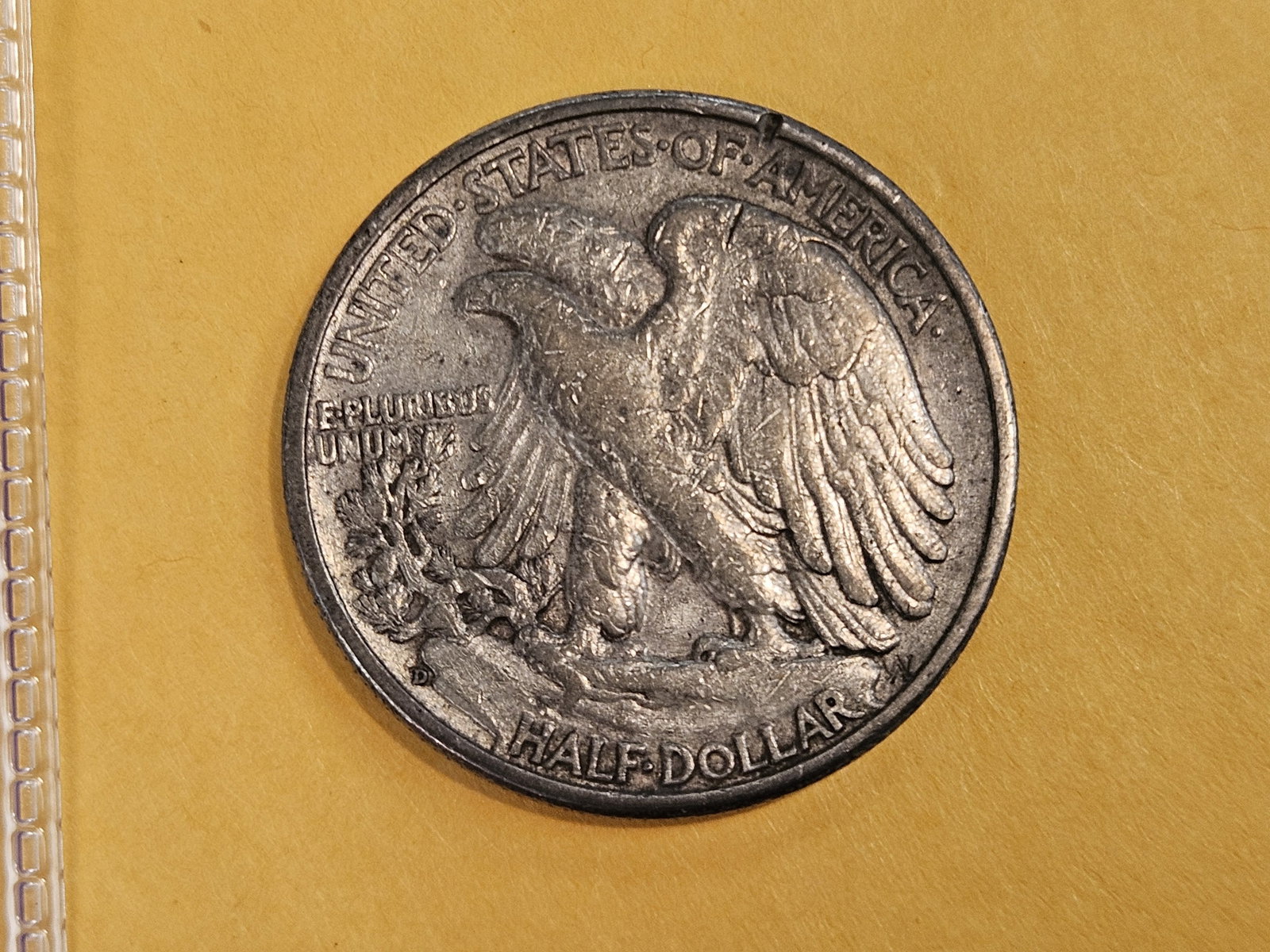 KEY DATE 1938-D Walking Liberty Half Dollar - 3