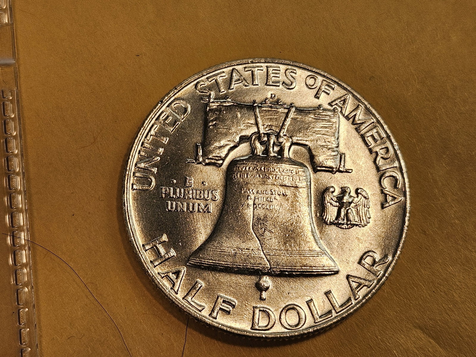 Very Choice Brilliant Uncirculated 1953-D Franklin Half Dollar FBL - 3