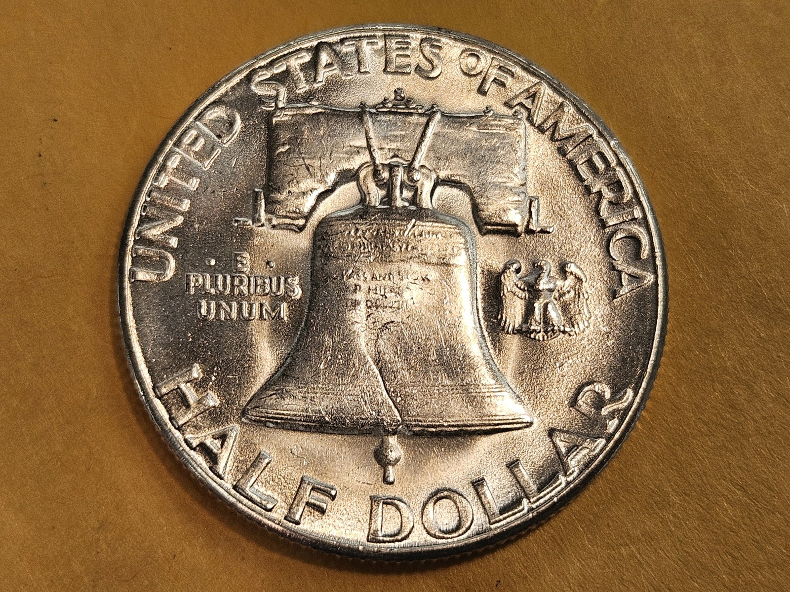 Very Choice Brilliant Uncirculated 1951-S Franklin Half Dollar - 3