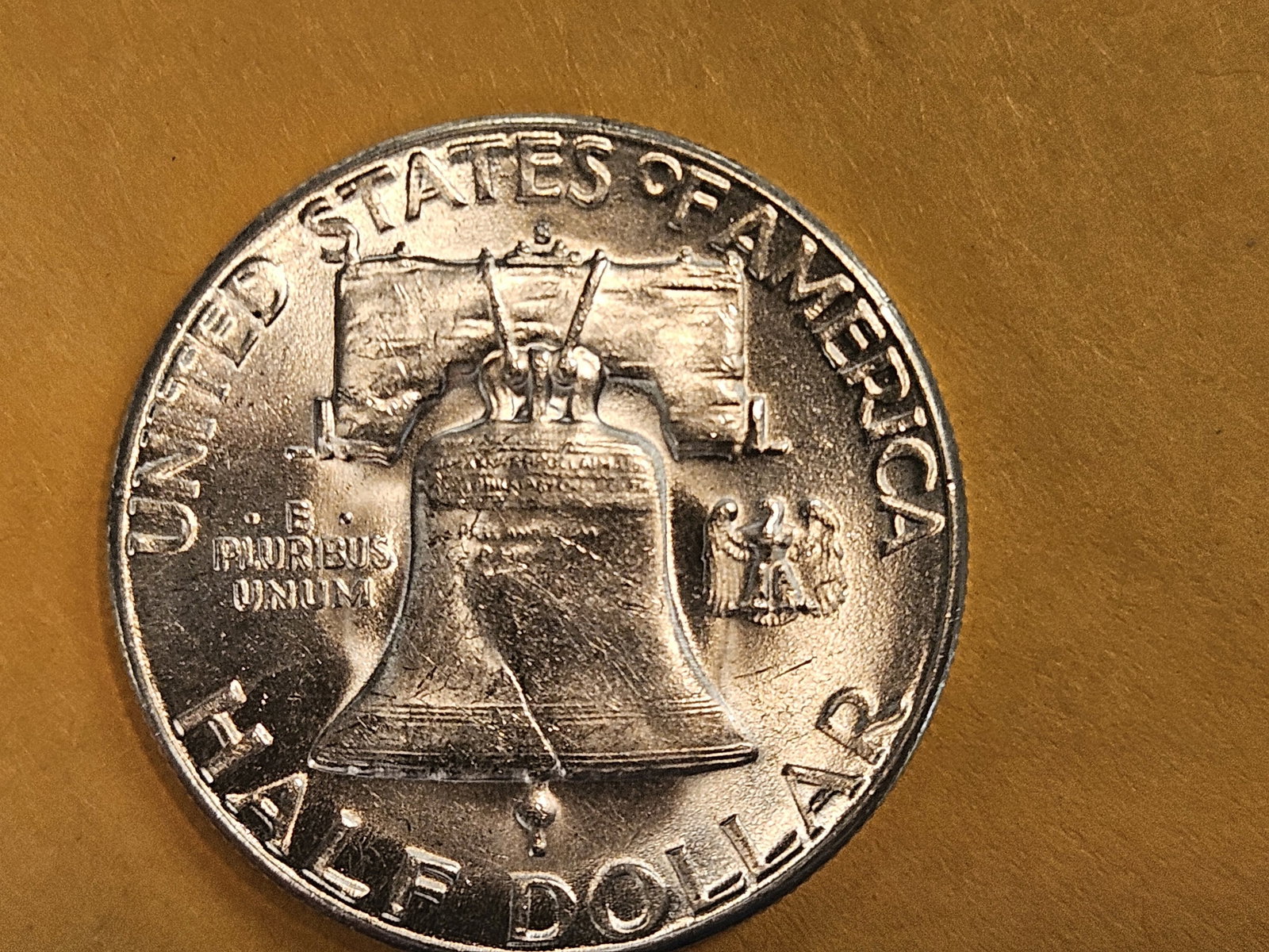 Very Choice Brilliant Uncirculated 1951-S Franklin Half Dollar - 4