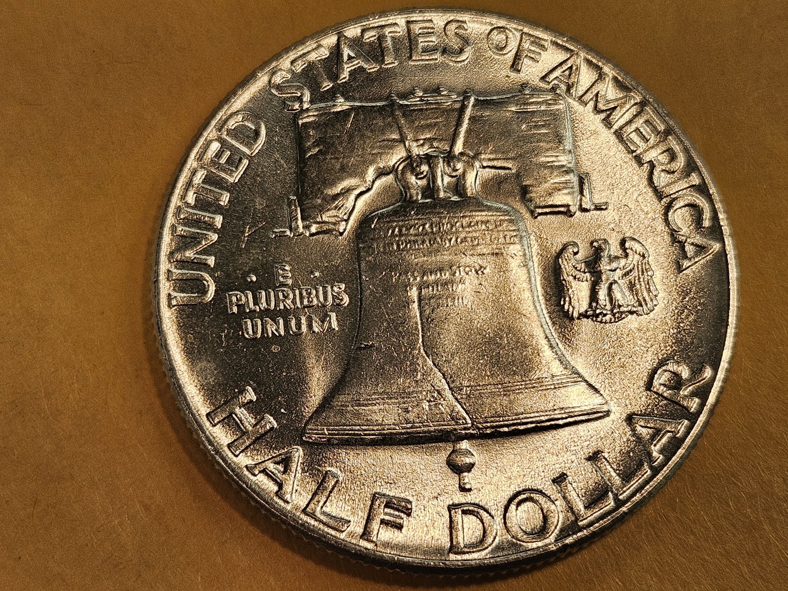 Very Choice Brilliant Uncirculated 1949 Franklin Half Dollar FBL - 4