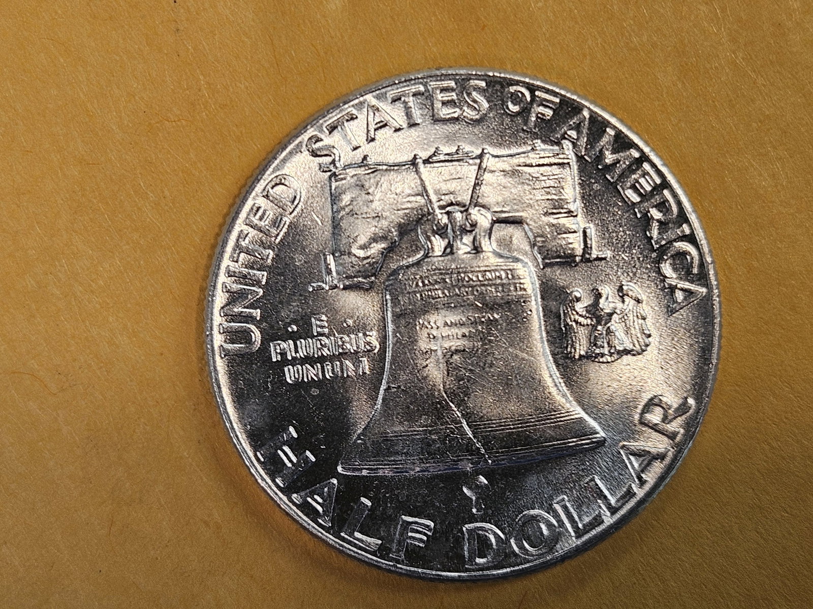 Very Choice Brilliant Uncirculated 1949 Franklin Half Dollar FBL - 5