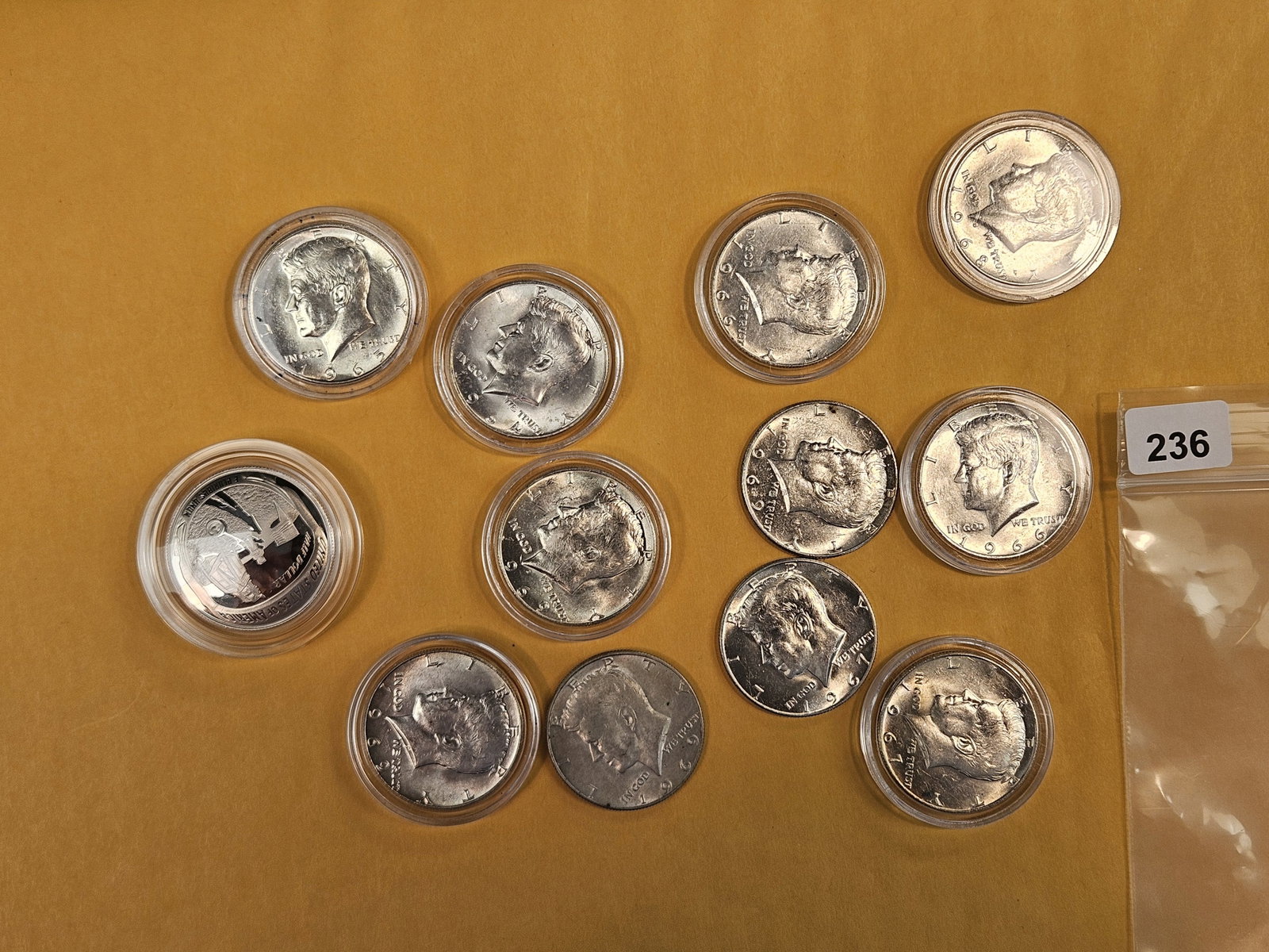 Twelve mixed Half Dollars - 2