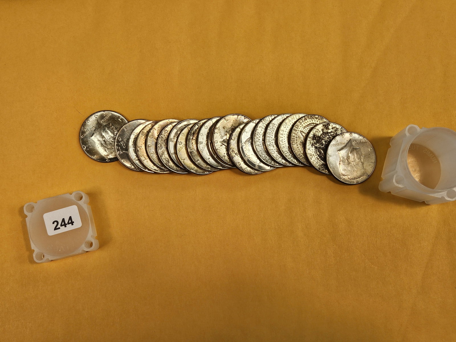 Full Roll of Silver Kennedy Half Dollars: All 40% silvers
