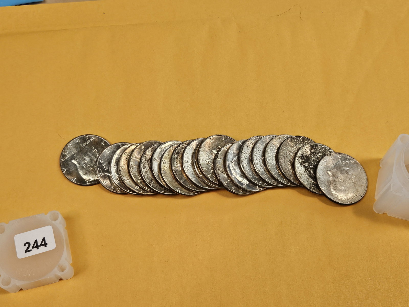 Full Roll of Silver Kennedy Half Dollars - 2
