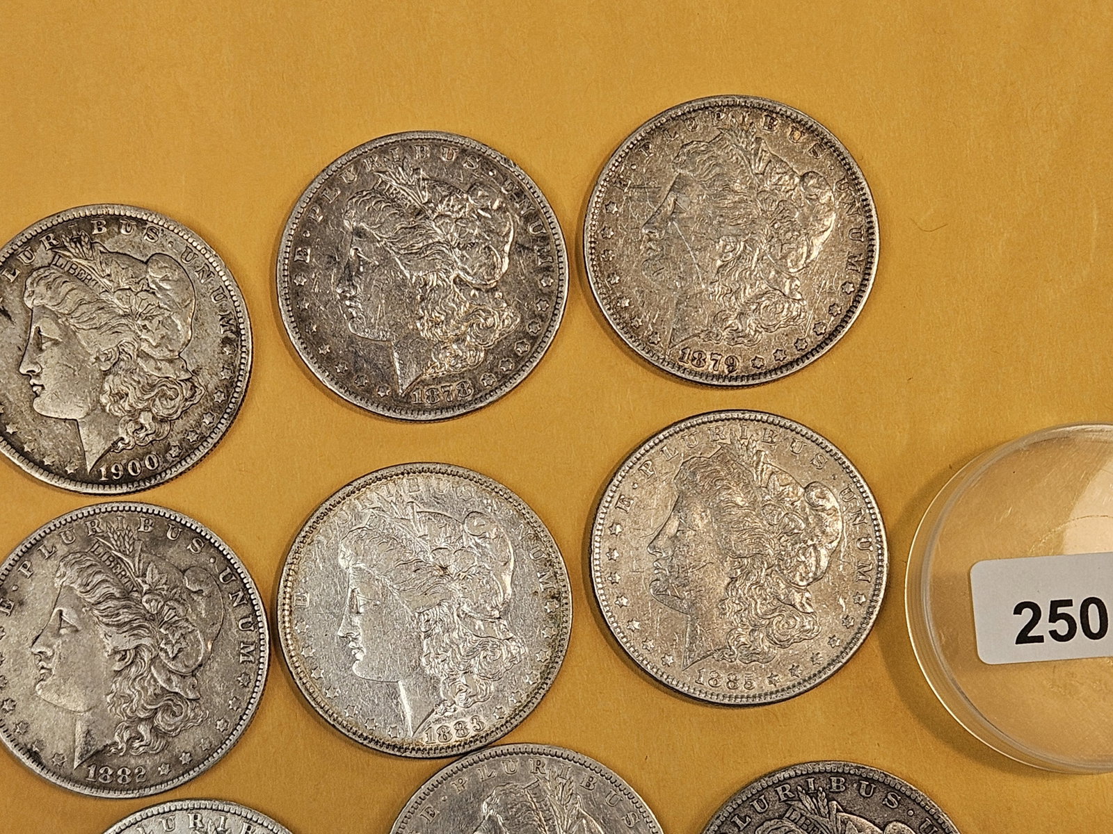 ** FULL ROLL ** Twenty Morgan Silver Dollars - 3
