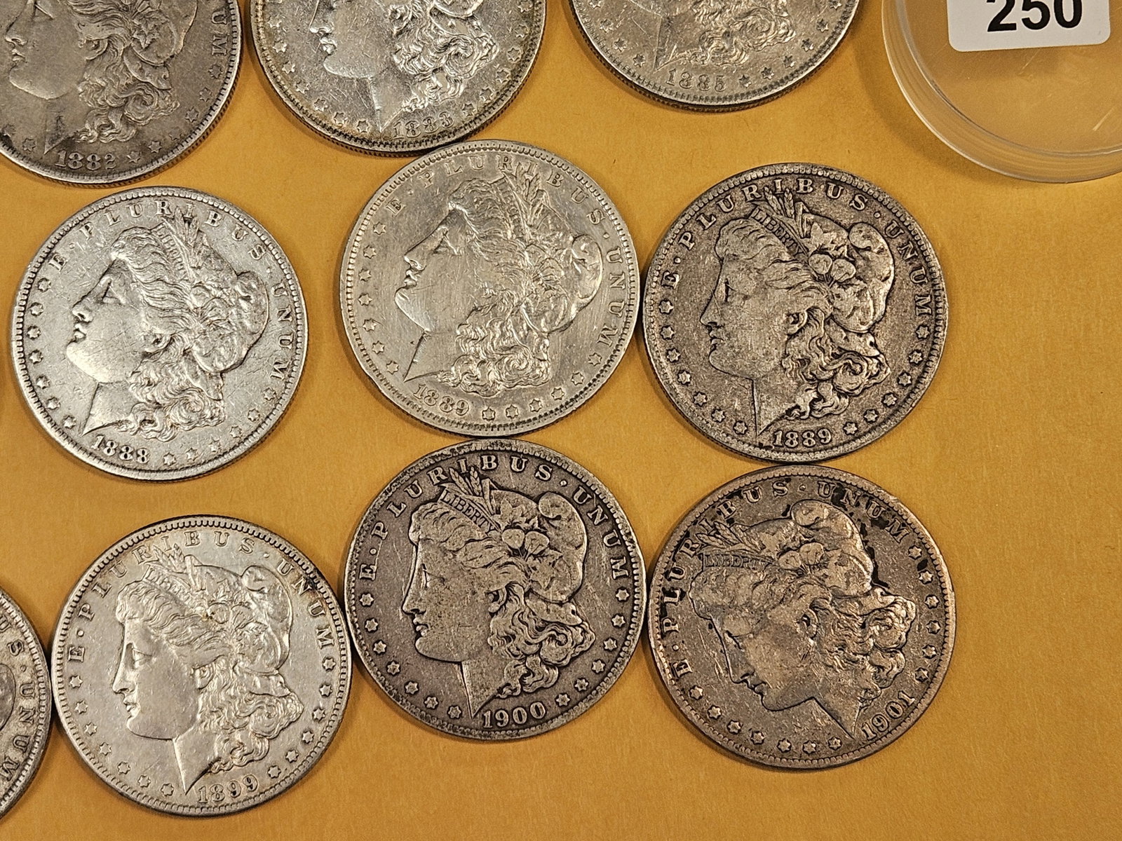 ** FULL ROLL ** Twenty Morgan Silver Dollars - 5