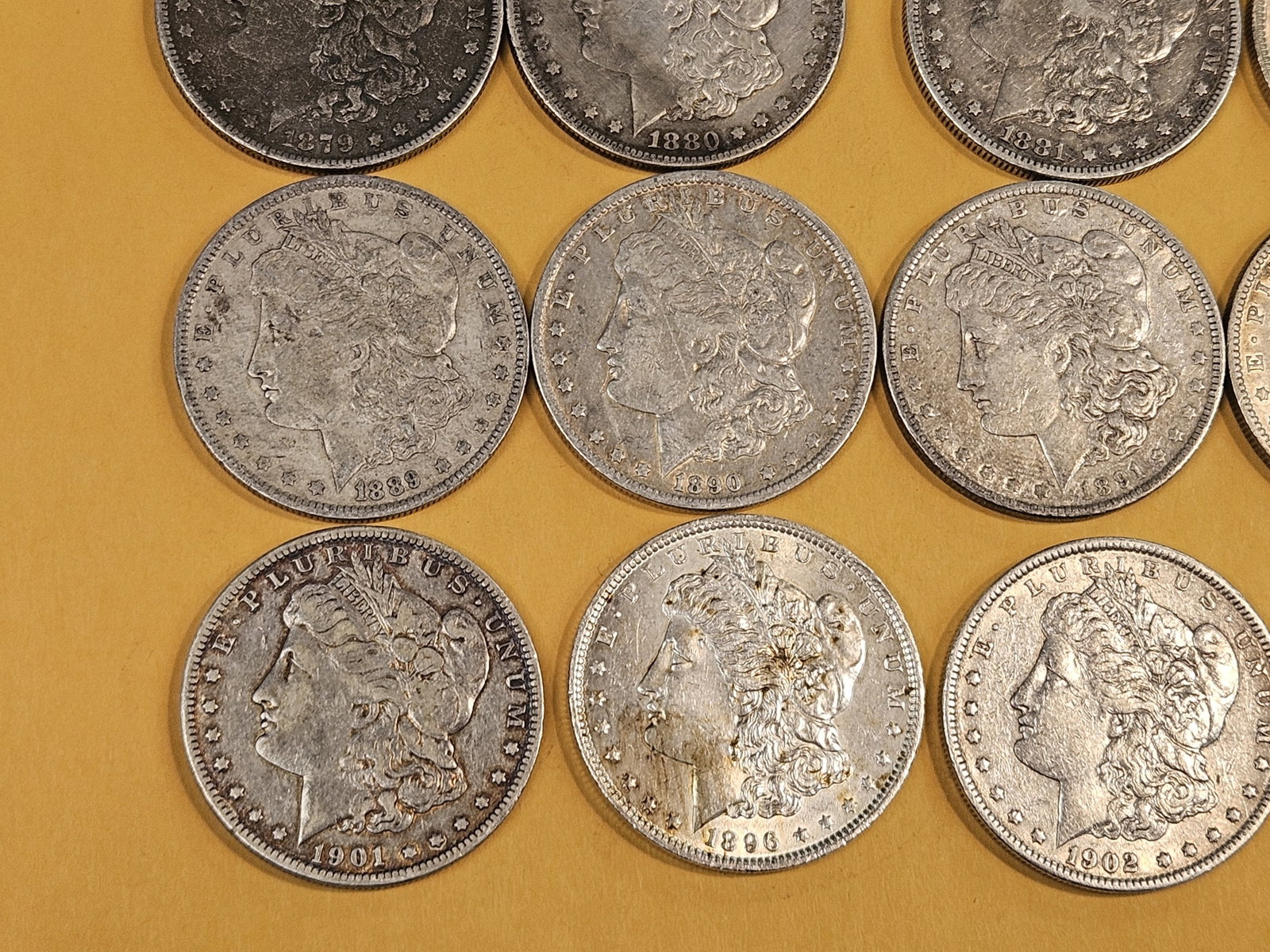 ** FULL ROLL ** Twenty Morgan Silver Dollars - 2