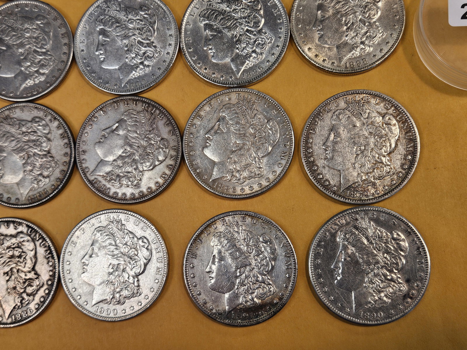 ** FULL ROLL ** Twenty Morgan Silver Dollars - 5
