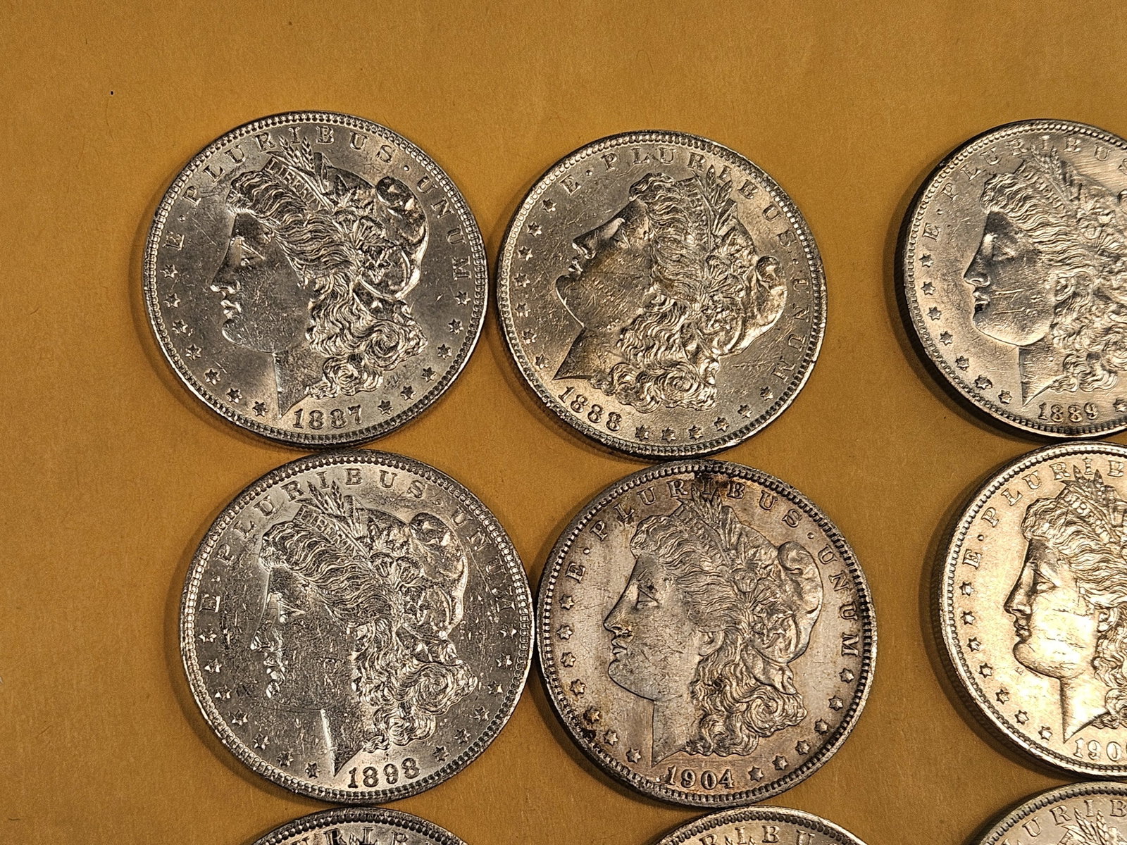 ** FULL ROLL ** Twenty Morgan Silver Dollars - 2