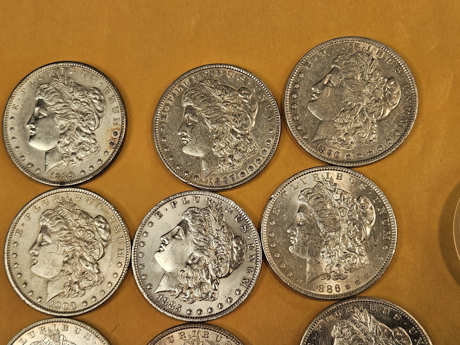 ** FULL ROLL ** Twenty Morgan Silver Dollars - 4