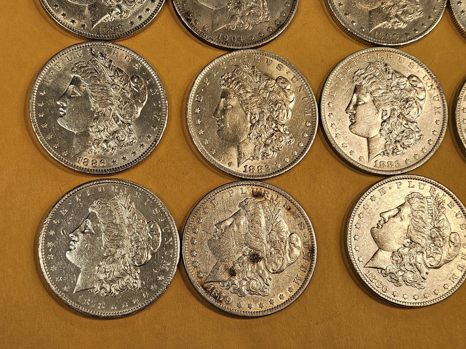 ** FULL ROLL ** Twenty Morgan Silver Dollars - 5