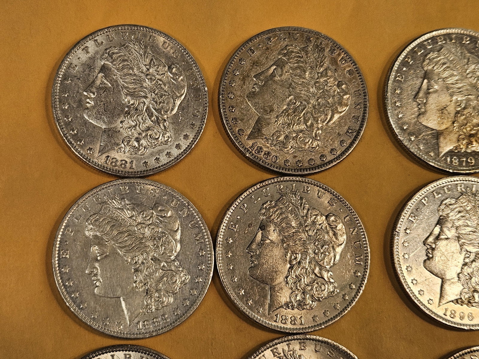 ** FULL ROLL ** Twenty Morgan Silver Dollars - 2