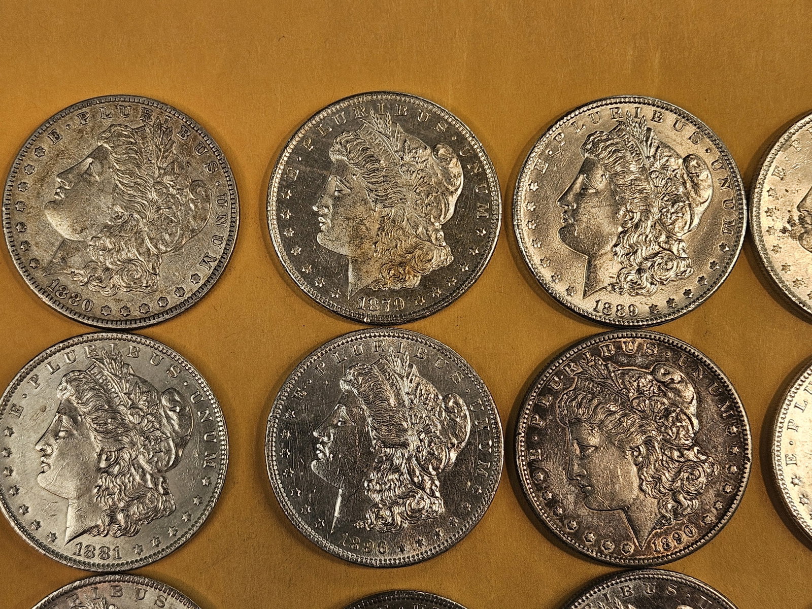 ** FULL ROLL ** Twenty Morgan Silver Dollars - 3