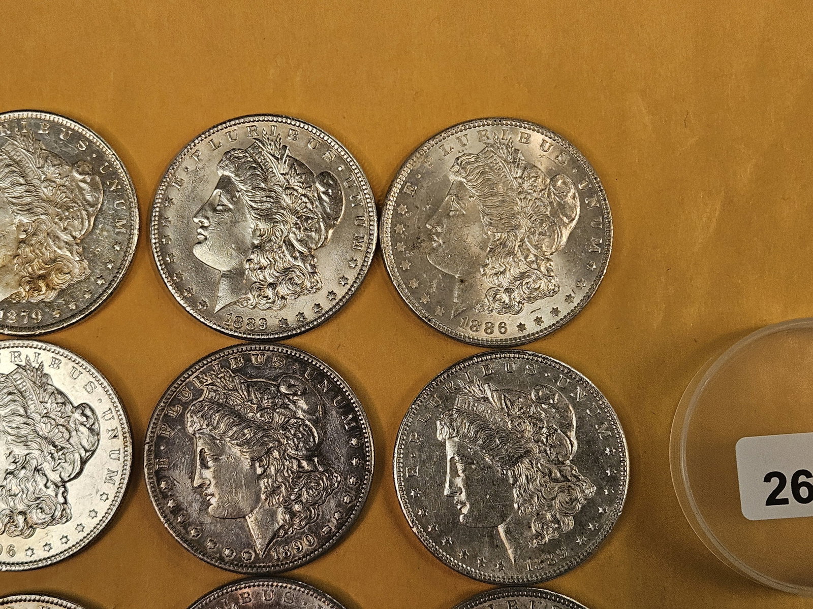 ** FULL ROLL ** Twenty Morgan Silver Dollars - 4